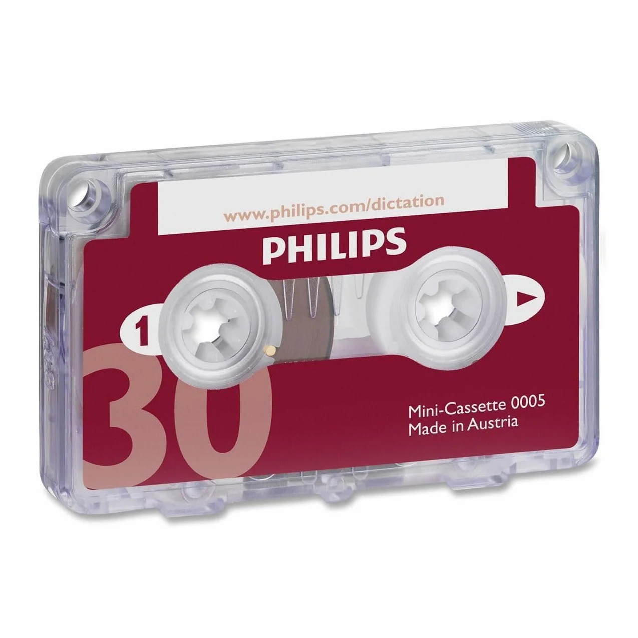 PHILIPS Mini-Cassettes 2x15 Minutes LFH 005 Lot de 10