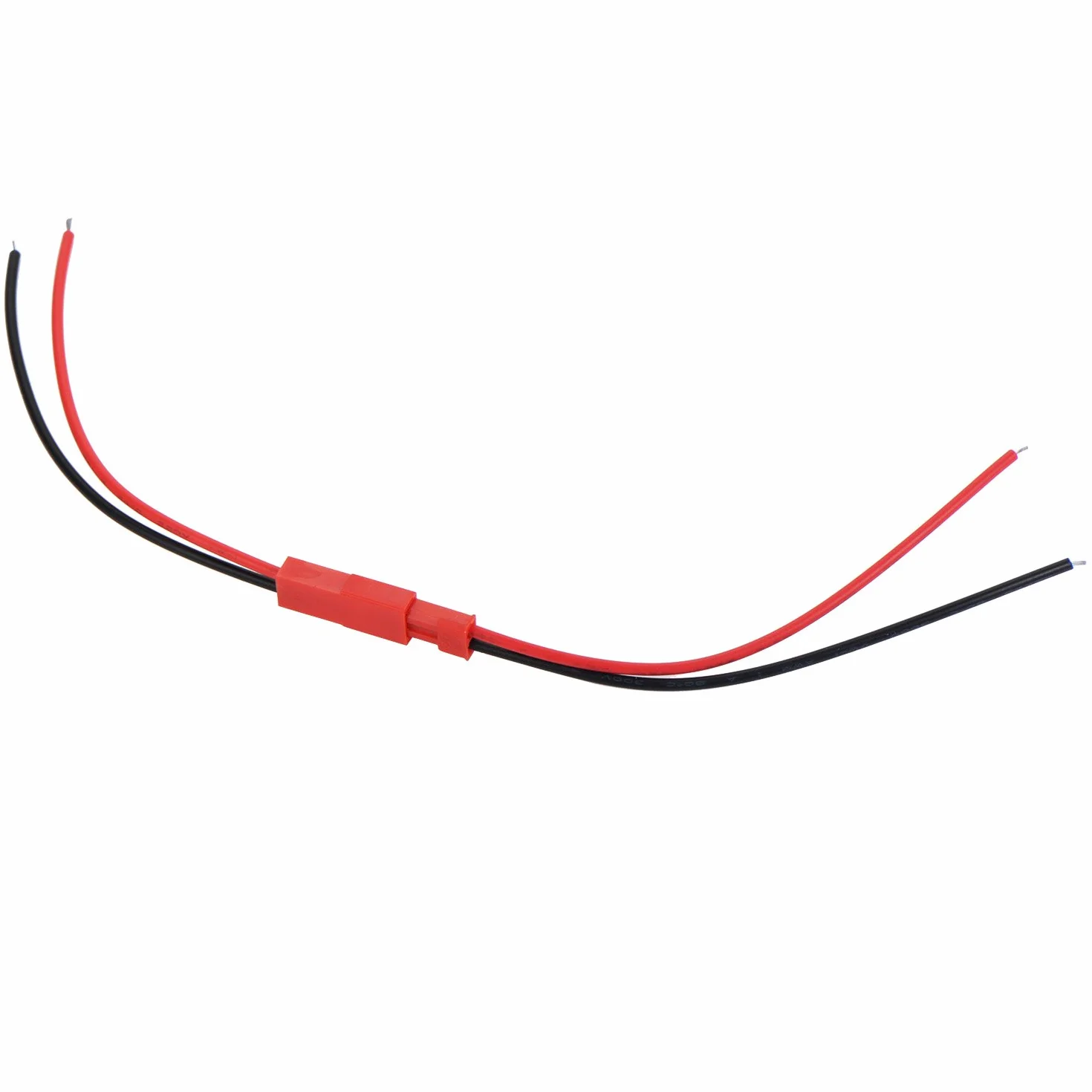 Connecteur JST à 2 broches 22 AWG fiche mâle femelle câble pour bande LED 10,2 cm 15,2 cm