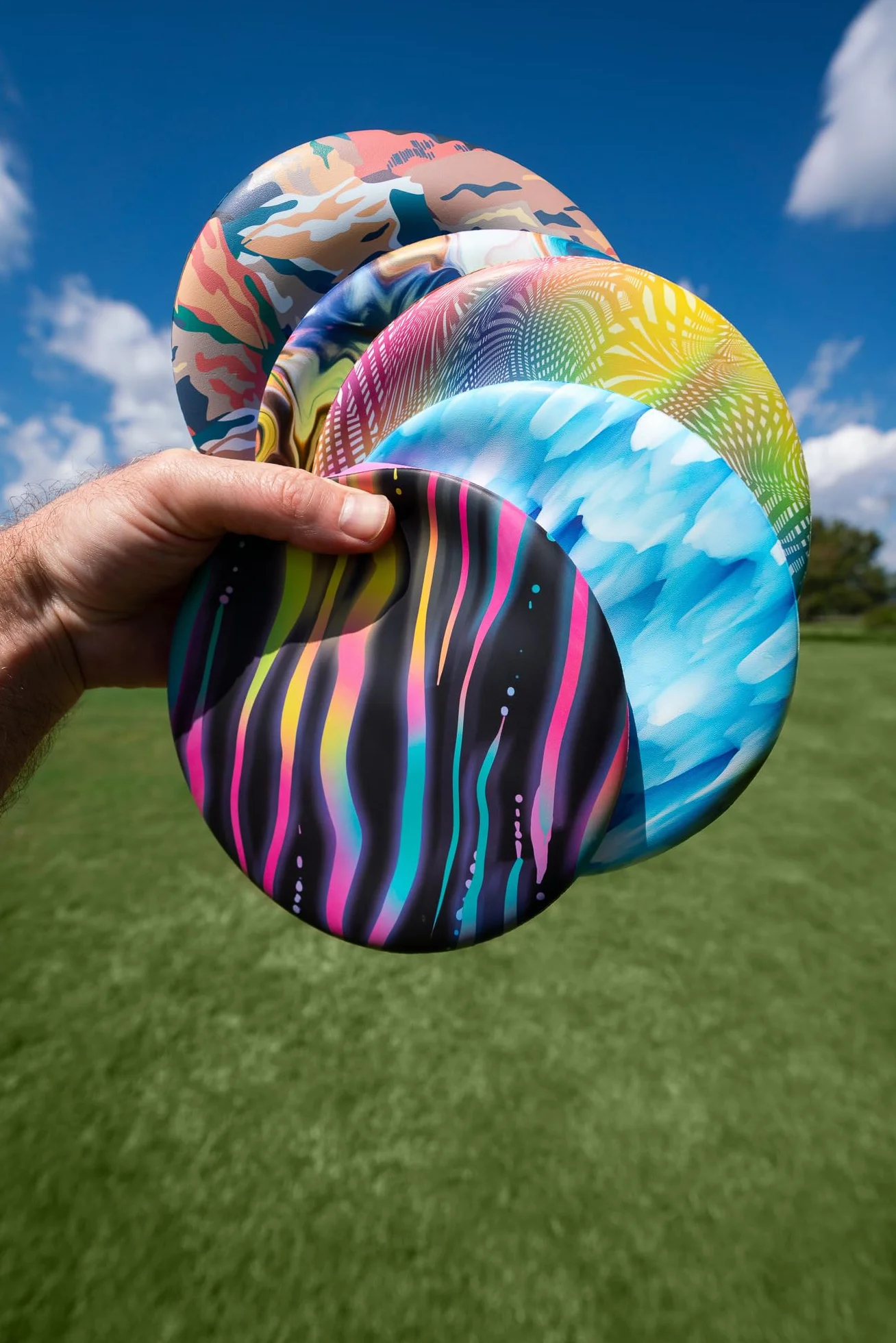 Waboba Wingman Disque de Lancer en Silicone Pliable - Vole Plus de 40 m - Jouet d'extérieur pour Enfants à partir de 5 Ans