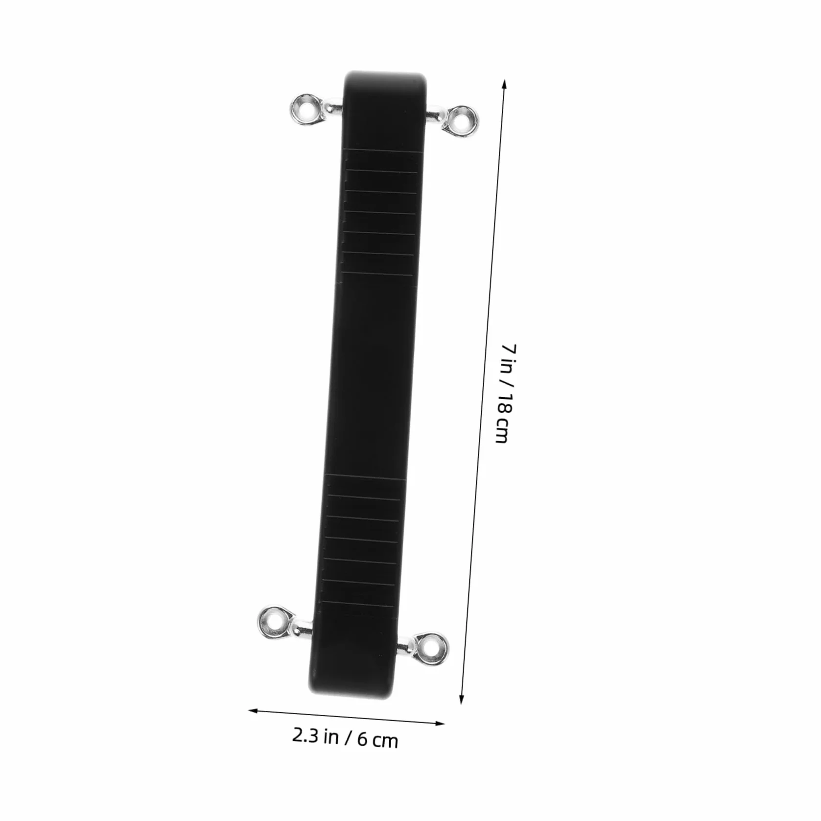 Angoily Poignée De Sangle D’amplificateur en Caoutchouc pour Haut-Parleur, Accessoire Léger Et Robuste, Usage Extérieur, Compatible Guitare Et Enceinte, Couleur Noire, Taille Moyenne