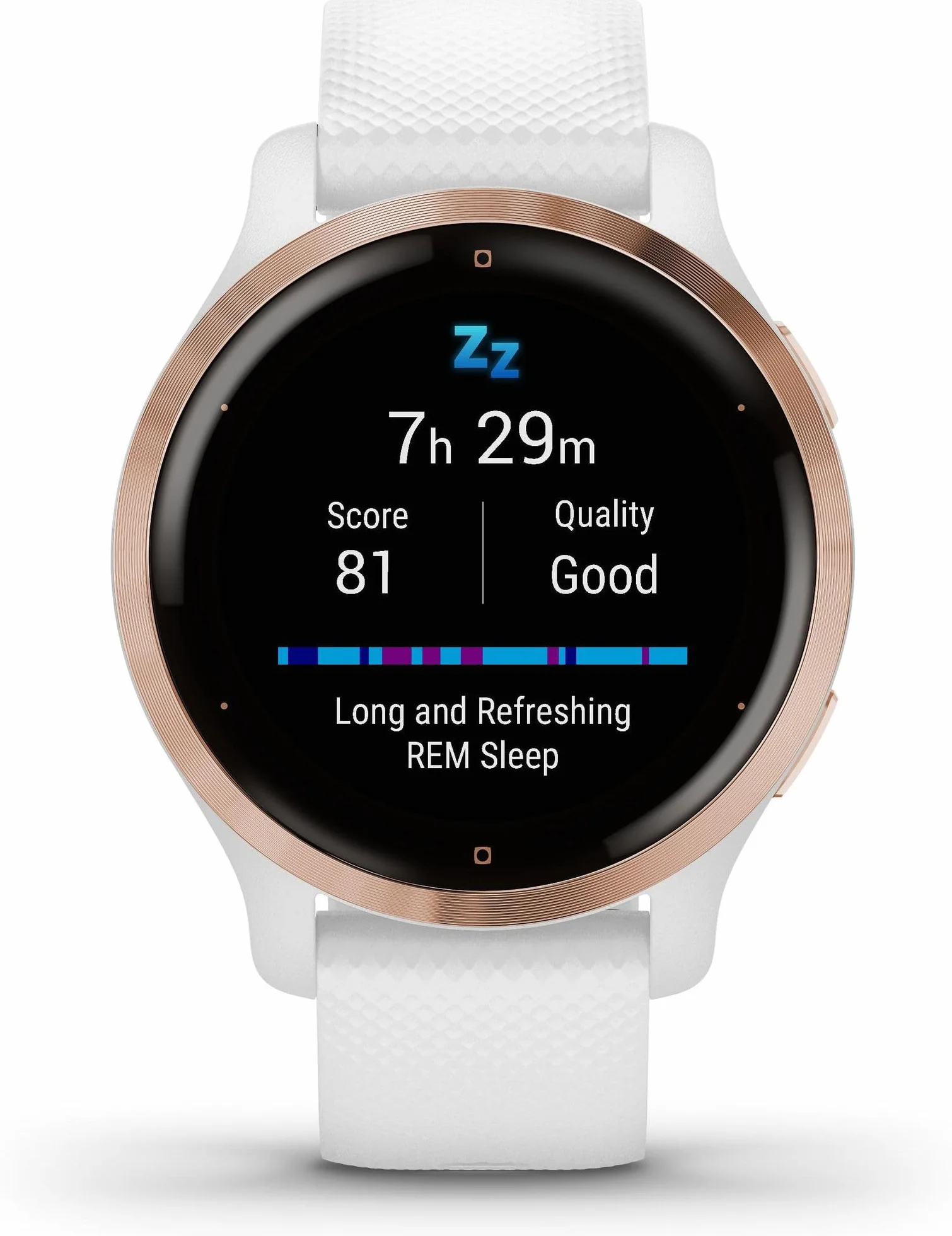 Garmin Venu 2S – schlanke GPS-Fitness-Smartwatch mit ultrascharfem 1,1“ AMOLED-Touchdisplay, Gesundheitsfunktionen, über 25 vorinstallierten Sport-Apps, Music Pay