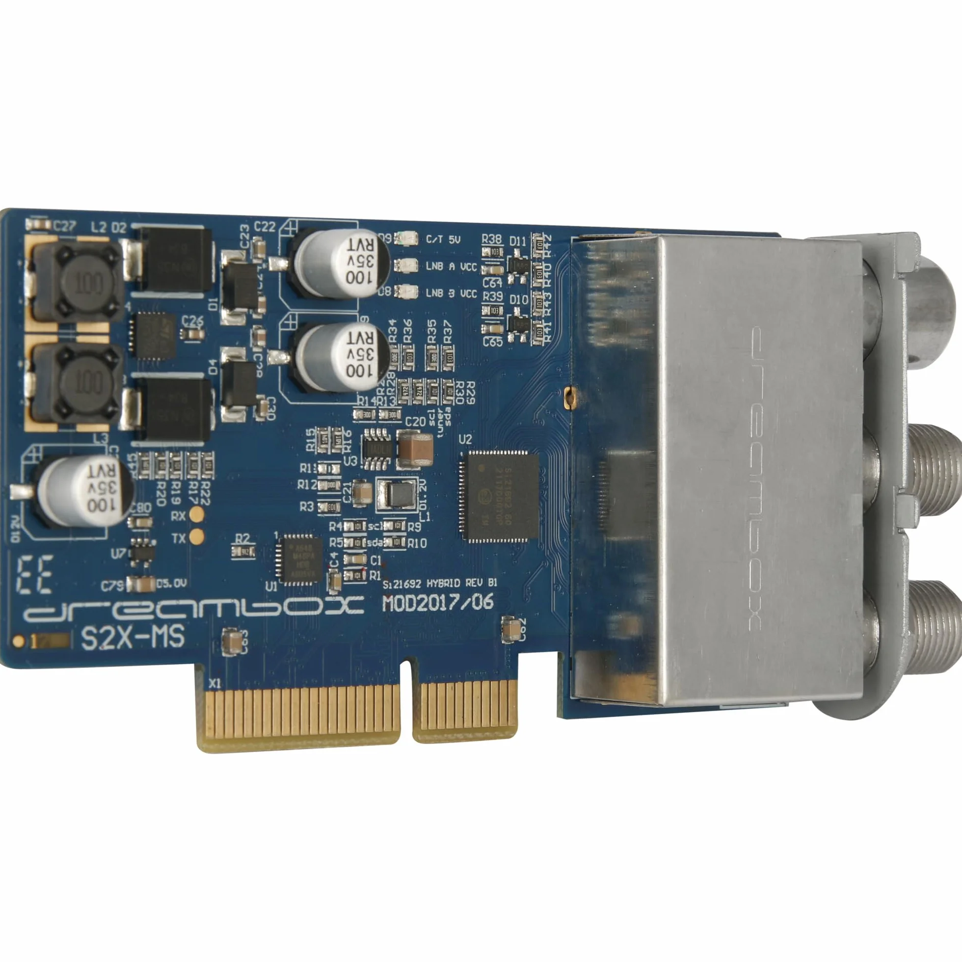 Dreambox Triple Tuner DVB-S2 DVB-C T2 Multistream Argent