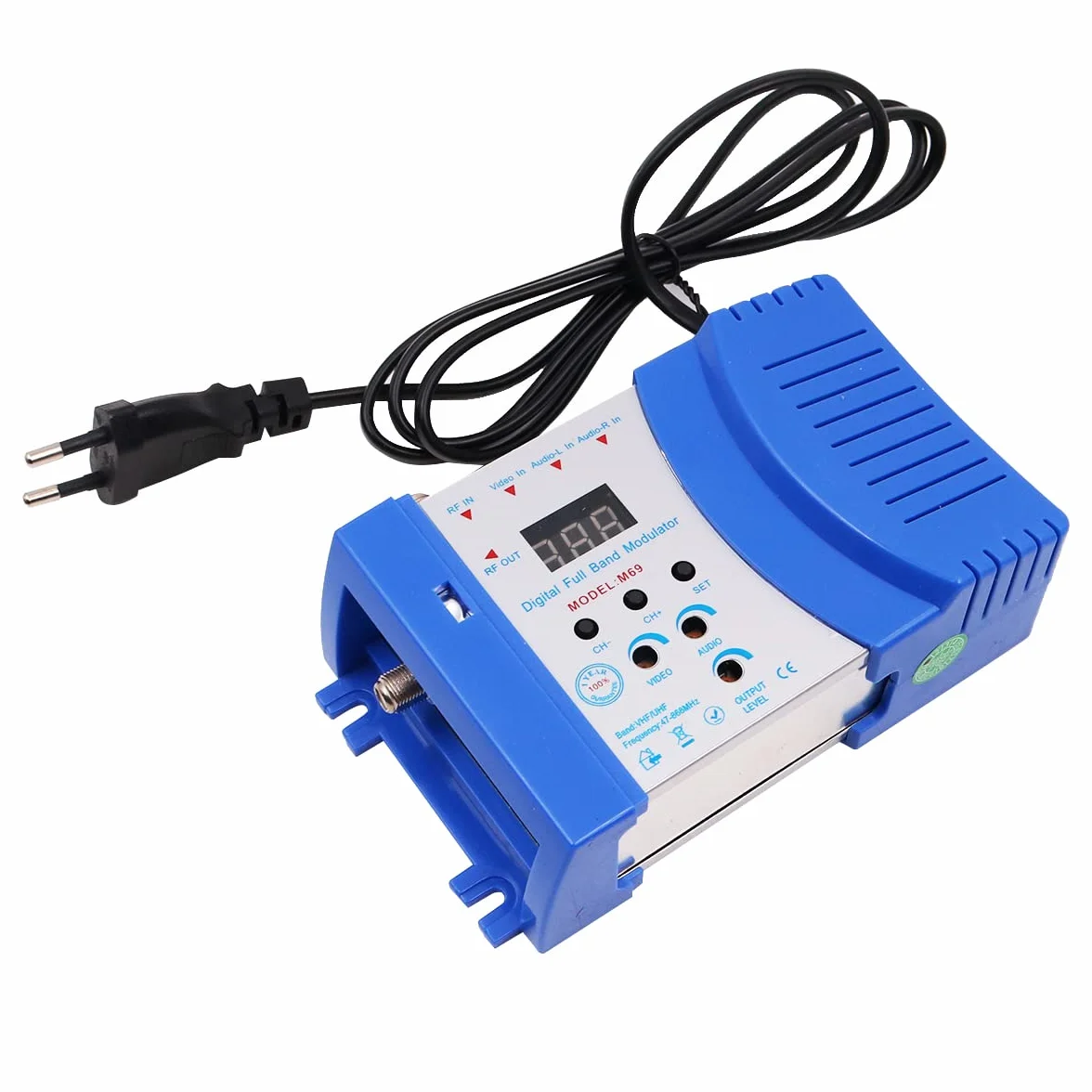 DollaTek Modulateur RF Convertisseur AV-RF AV-TV VHF UHF PAL/NTSC pour Récepteurs Satellite Caméras Vidéo CATV