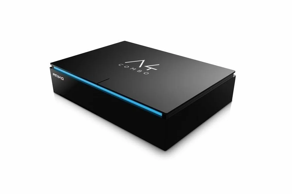 AMIKO A4 Combo 4K H.265 Quad-Core 2 GHz