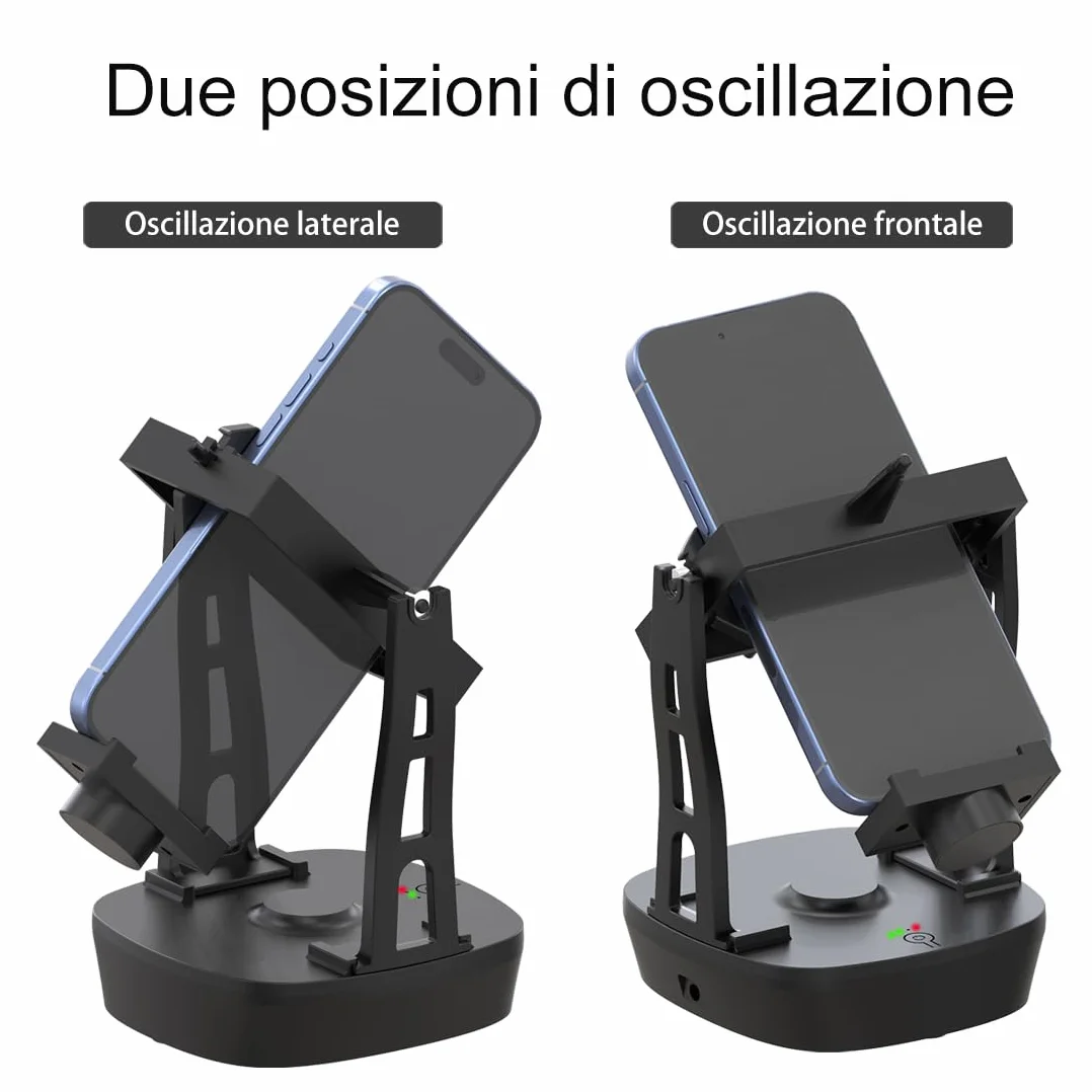 Accessoires de Balançoire pour Téléphone Portable Podomètre Marche Fonction d'arrêt chronométrée Deux Postures d'oscillation