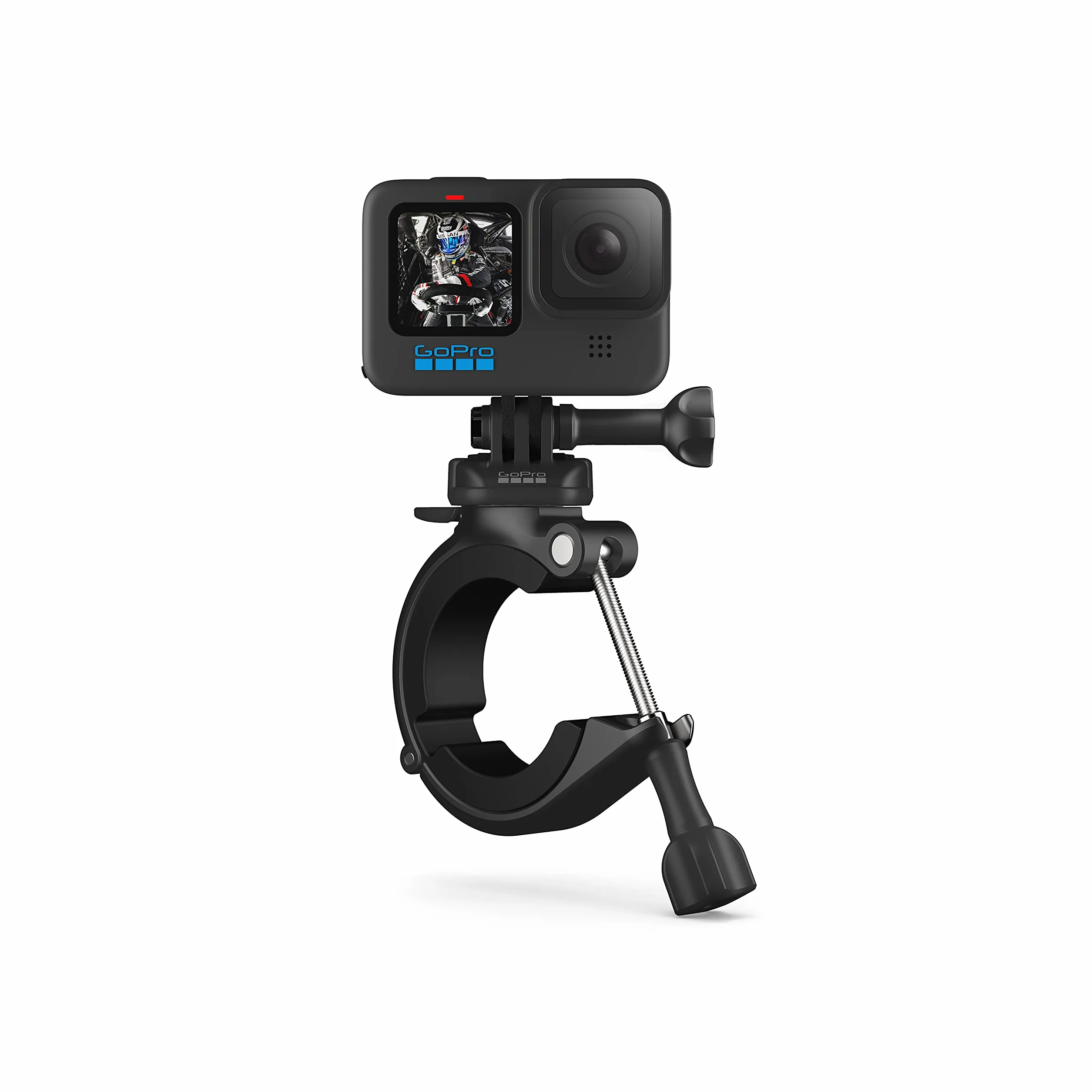GoPro Support pour grands poteaux Rollbars avec tubes Large Tube Mount (Roll Bars + Pipes + More) noir | convient aux cannes de 3,5 à 6,35 cm