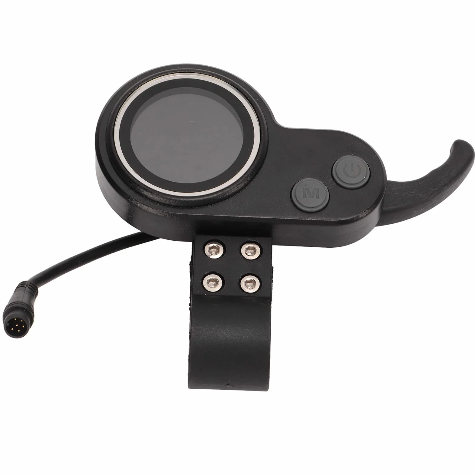 Écran LCD Vélo électrique 2 en 1 Scooter électrique Compteur Accélérateur Prise étanche