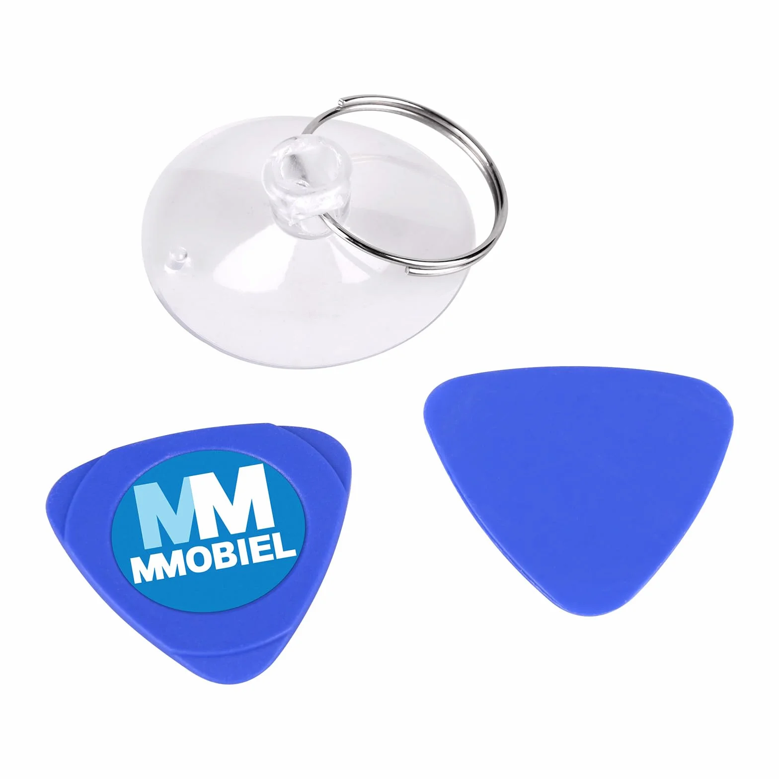 MMOBIEL Kit d'outils pour Smartphones 10 en 1: Tournevis, spudger en métal, Ventouse écrans, Chiffon Microfibres