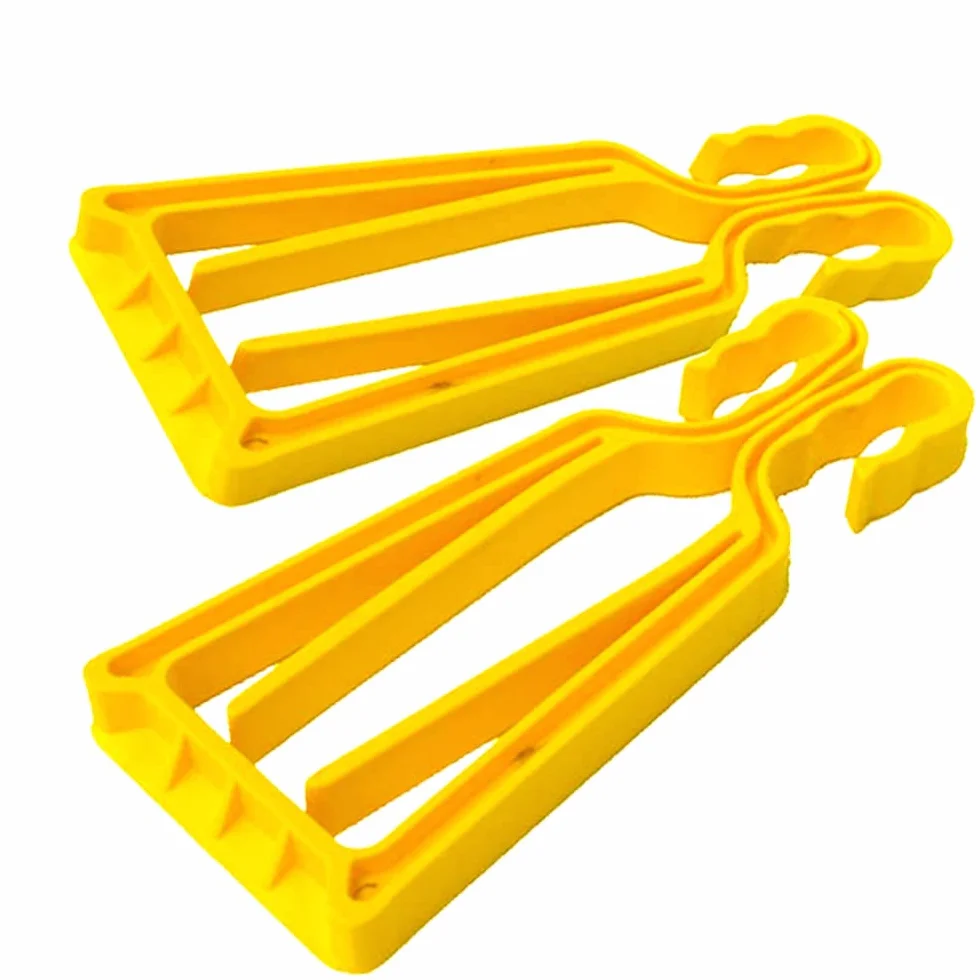 Porte-Skis et bâtons Jaune Paire Rapide Simple