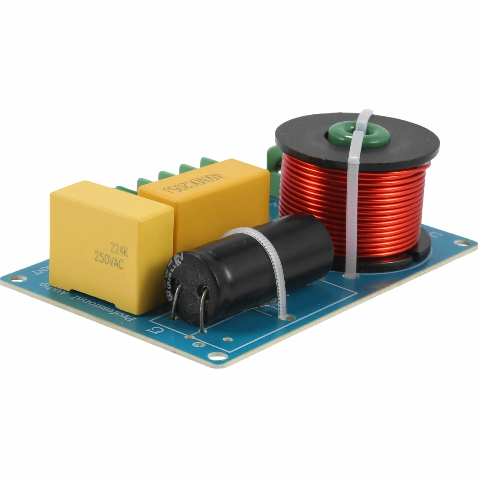 Diviseur de Fréquence de Haut-Parleur à 3 Voies de 200 W, Circuit Imprimé de Filtre de Séparateur Audio pour Le Croisement de Haut-Parleur de Bricolage de Cinéma Maison