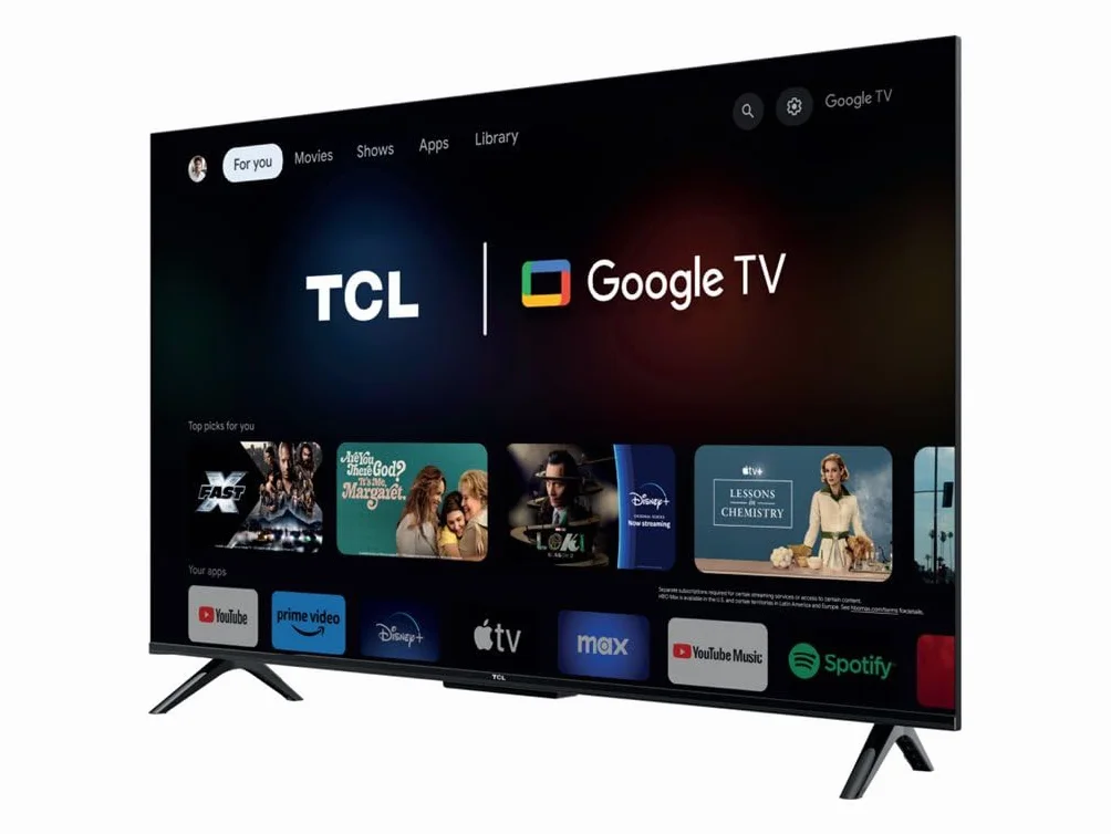 TCL 43T69C - TV QLED 43 (109 cm) - 4K UHD 3840x2160 - HDR10+ - Android TV - 3xHDMI 2.1 - WiFi