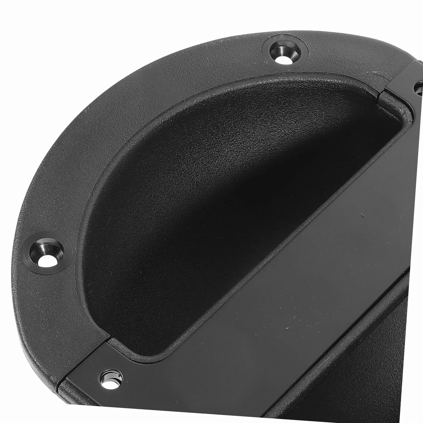 Poignée Robuste Haut-Parleur Encastrée en Ronde Plastique de Légère Design et Fer Fonctionnel pour Haut-parleurs et Enceintes de Scène