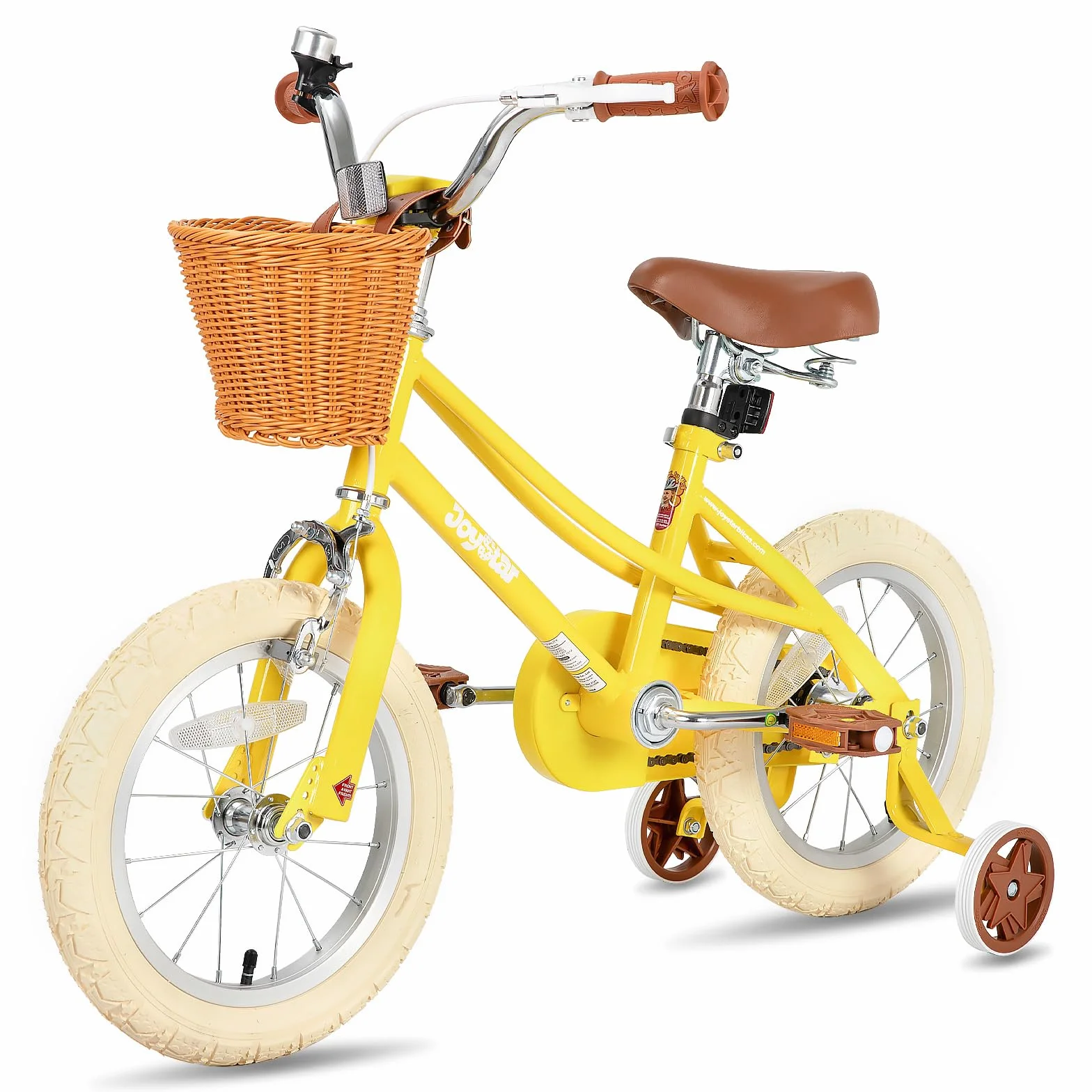 JOYSTAR vélos pour Filles 12-20 Pouces avec Roues d'appoint et Panier