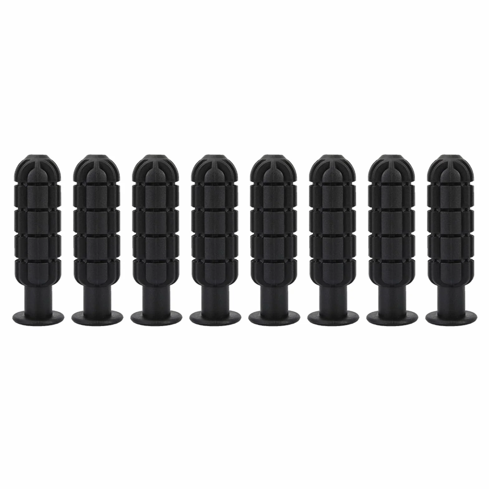 Yosoo Health Gear Poignées de Rechange Babyfoot Plastique Noir 1,3 cm Lot de 8