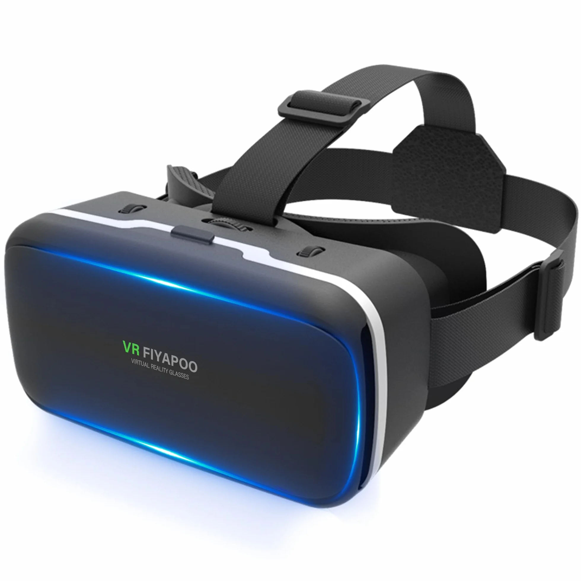 Casque VR 3D pour Smartphone, Lunettes de Réalité Virtuelle HD, Compatible 4,7-6,7 Pouces