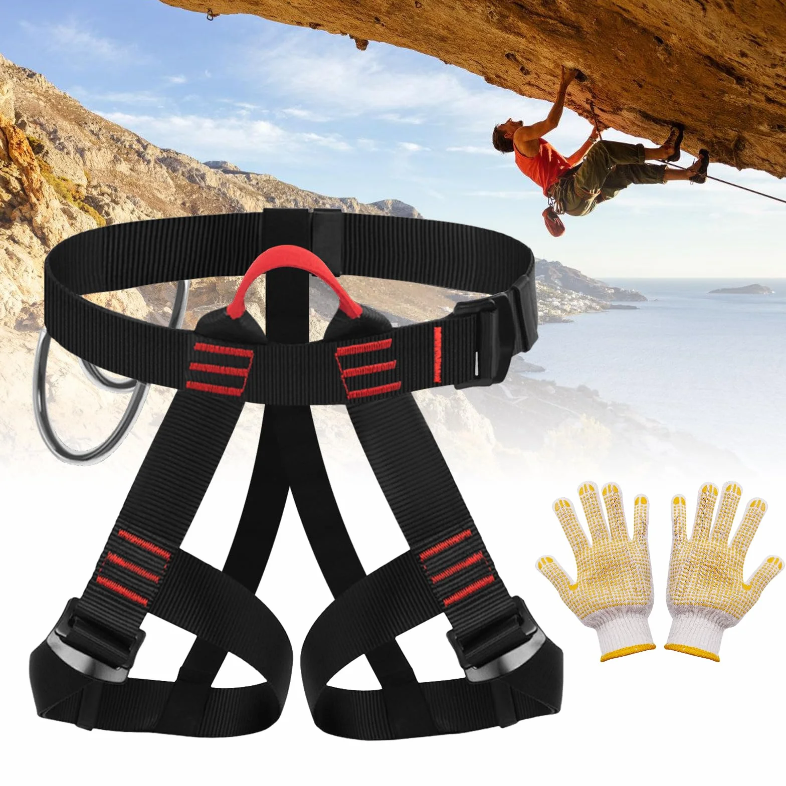 Ceinture de sécurité anti-chute pour escalade et alpinisme