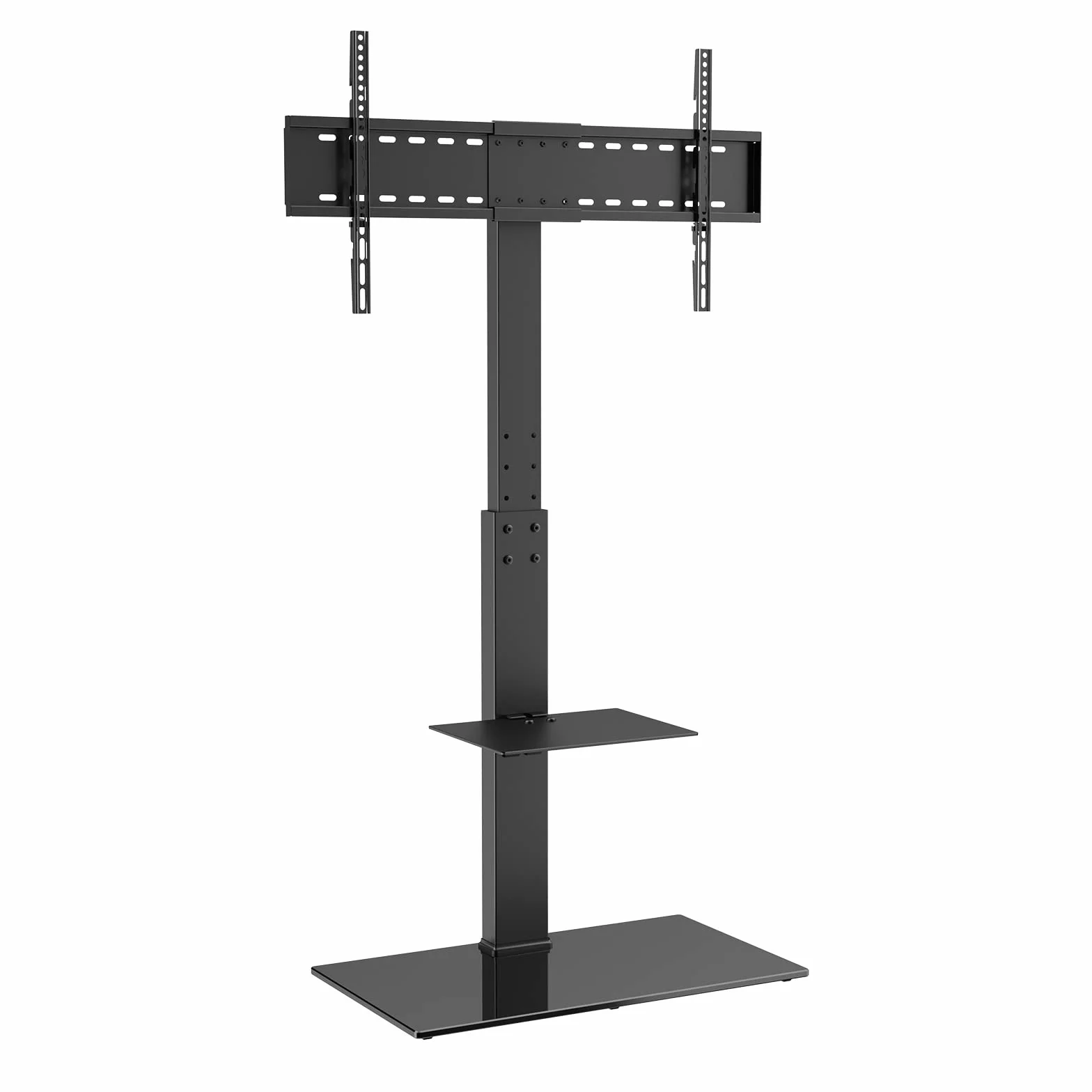 VEVOR Support TV Pivotant 81,3-216 cm, Pied Réglable en Hauteur, Charge 45 kg, VESA 400x800 mm