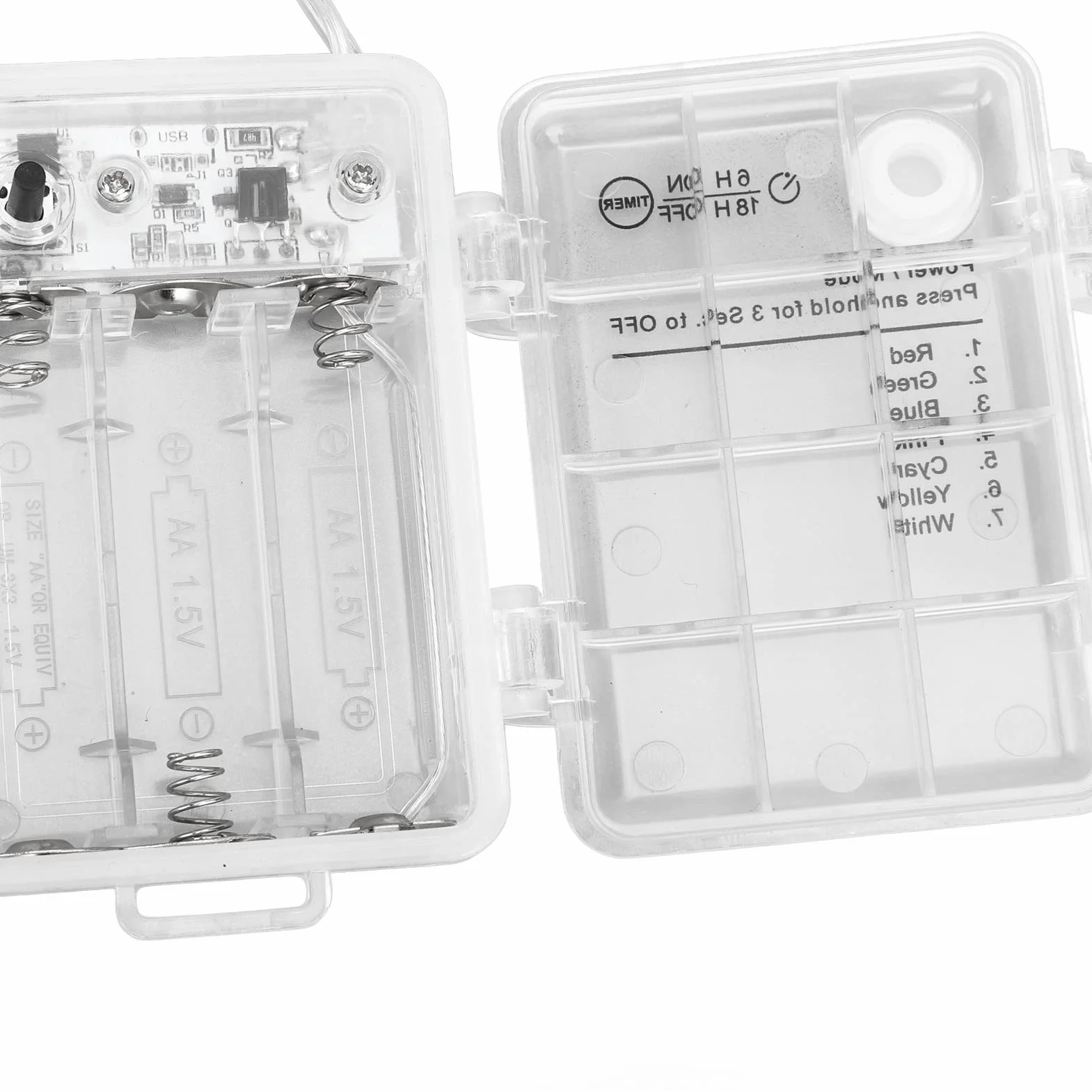 Fockety Lumières LED pour Cornhole, 2Pcs, RVB Télécommandée