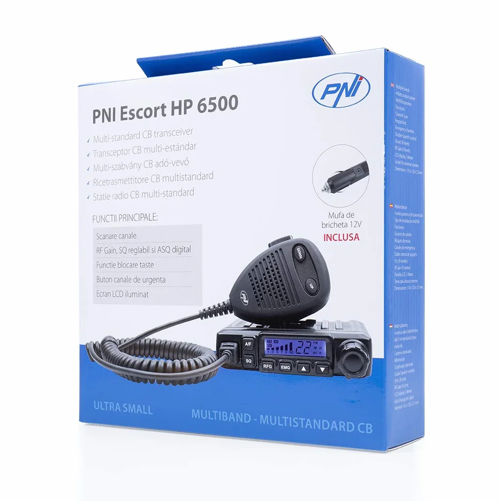 Antenne sans Fil CB PNI Escort HP 6500 ASQ + Pack CB PNI S9 avec Aimant