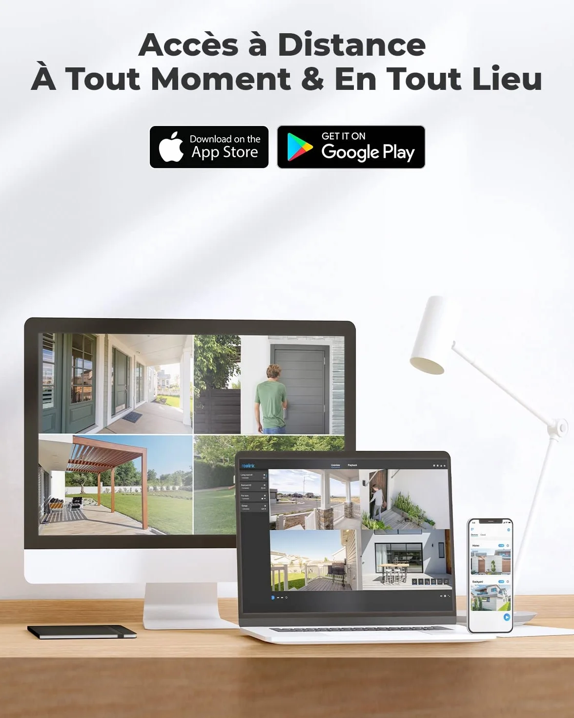 Reolink 5MP Caméra de Surveillance Extérieure PoE Dôme avec Détection Personne/Véhicule, Caméra IP avec Etanche IP67, Time Lapse, Fente pour Carte microSD, Vision Nocturne IR, Support Audio, RLC-520A