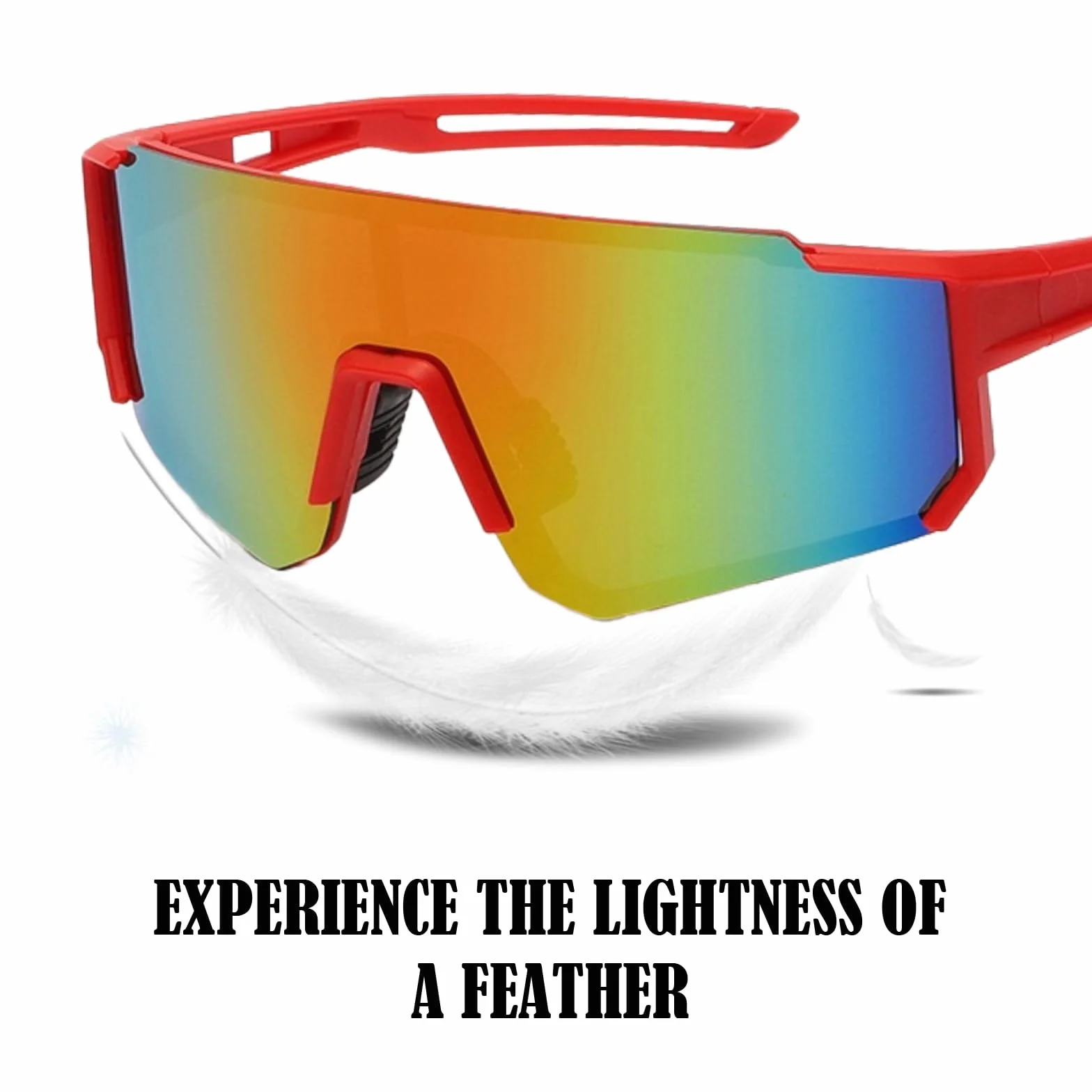 Lunettes de Vélo Polarisées UV400 JSTHHTT 3 PCS Hommes Femmes