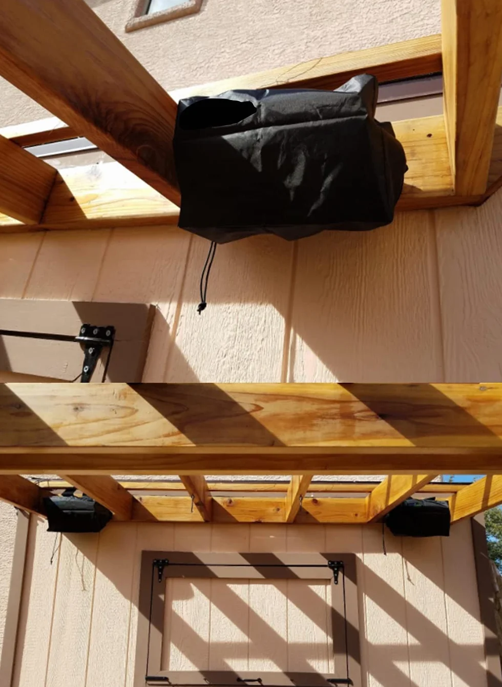 Lot de 2 housses de haut-parleurs murales pour extérieur et intérieur - Résistant aux intempéries - Étanche - Pour patio - Bluetooth