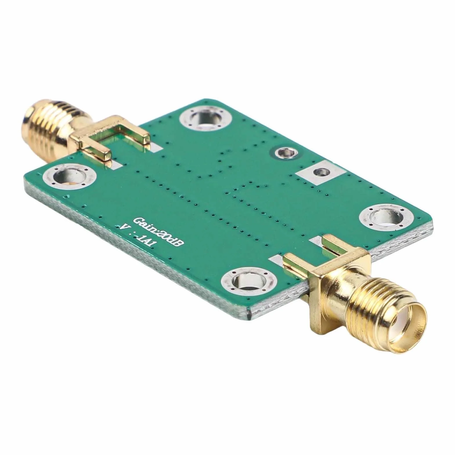 Amplificateur RF large bande 30-4000 MHz 40 dB gain DC 5 V FM HF VHF UHF GPS