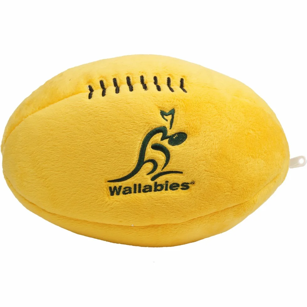 Wallabies Australie Mascotte rugby Balle convertible peluche