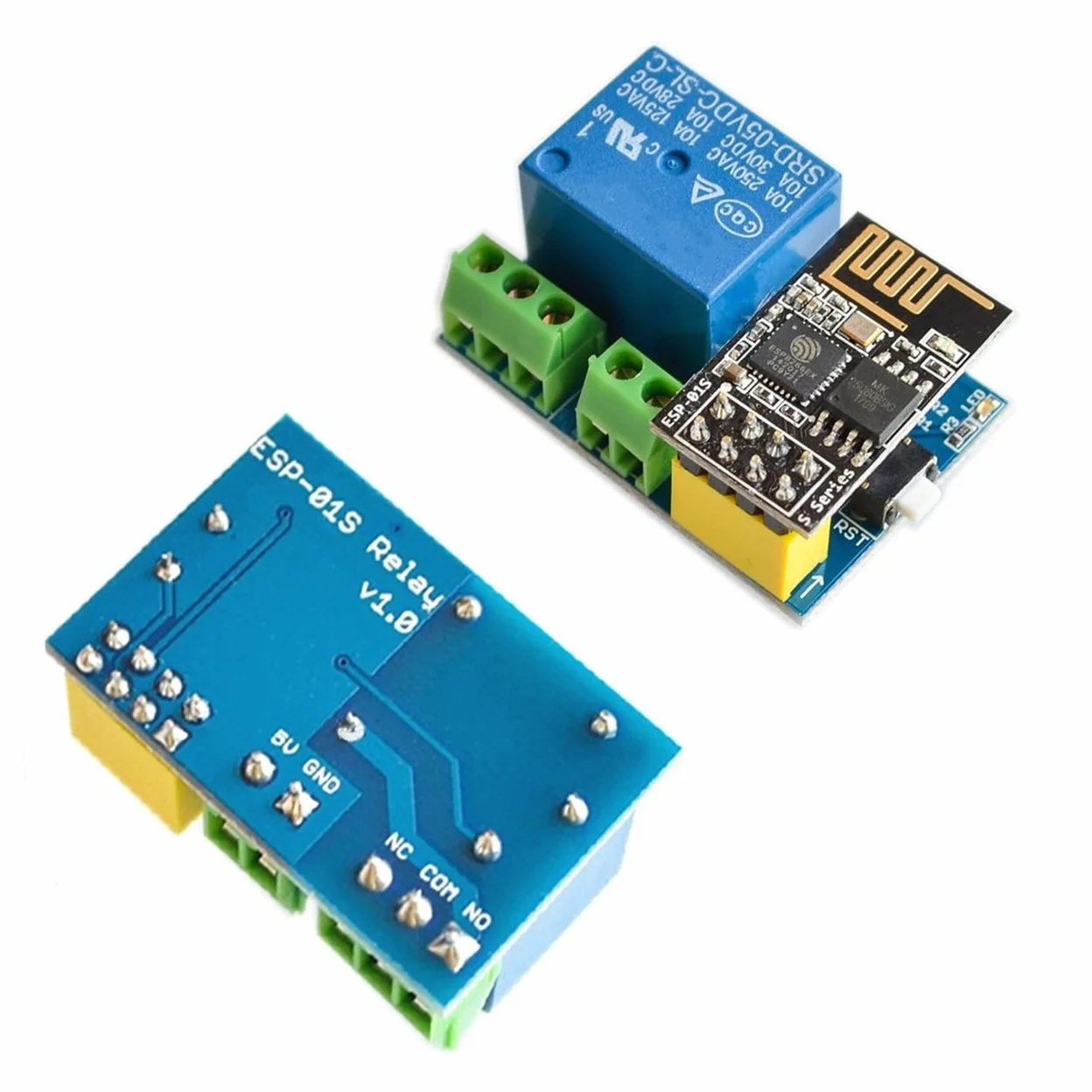 ESP8266 ESP-01S 5V WiFi Module de Relais Telecommande Commutateur Intelligente pour la Maison pour Arduino Phone APP ESP01S WiFi Module sans Fil