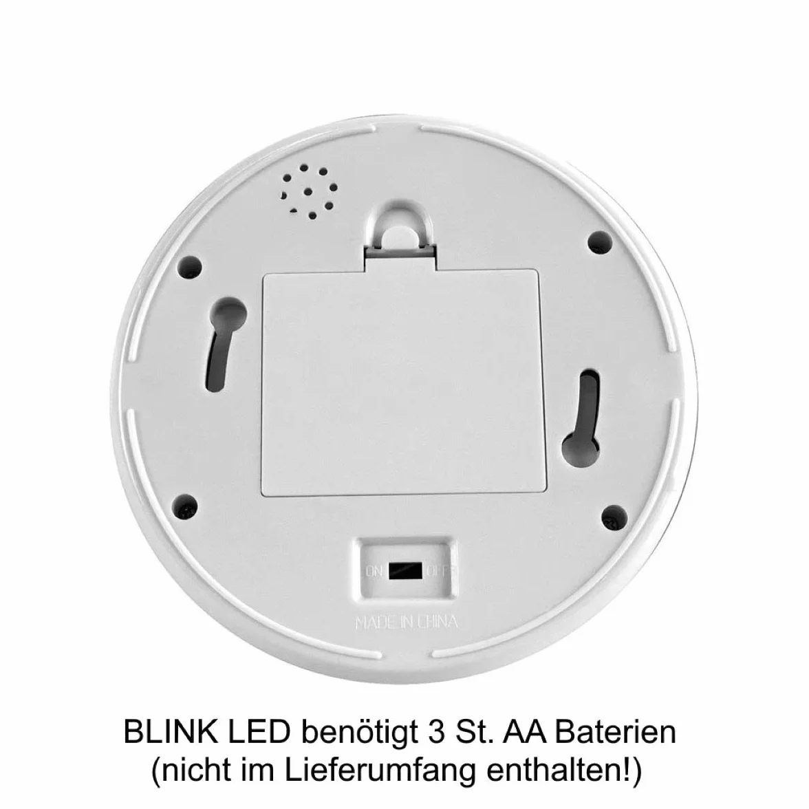 Caméra factice avec objectif, lumière LED rouge, vidéosurveillance, imitation réaliste, pour mur, plafond, blanche
