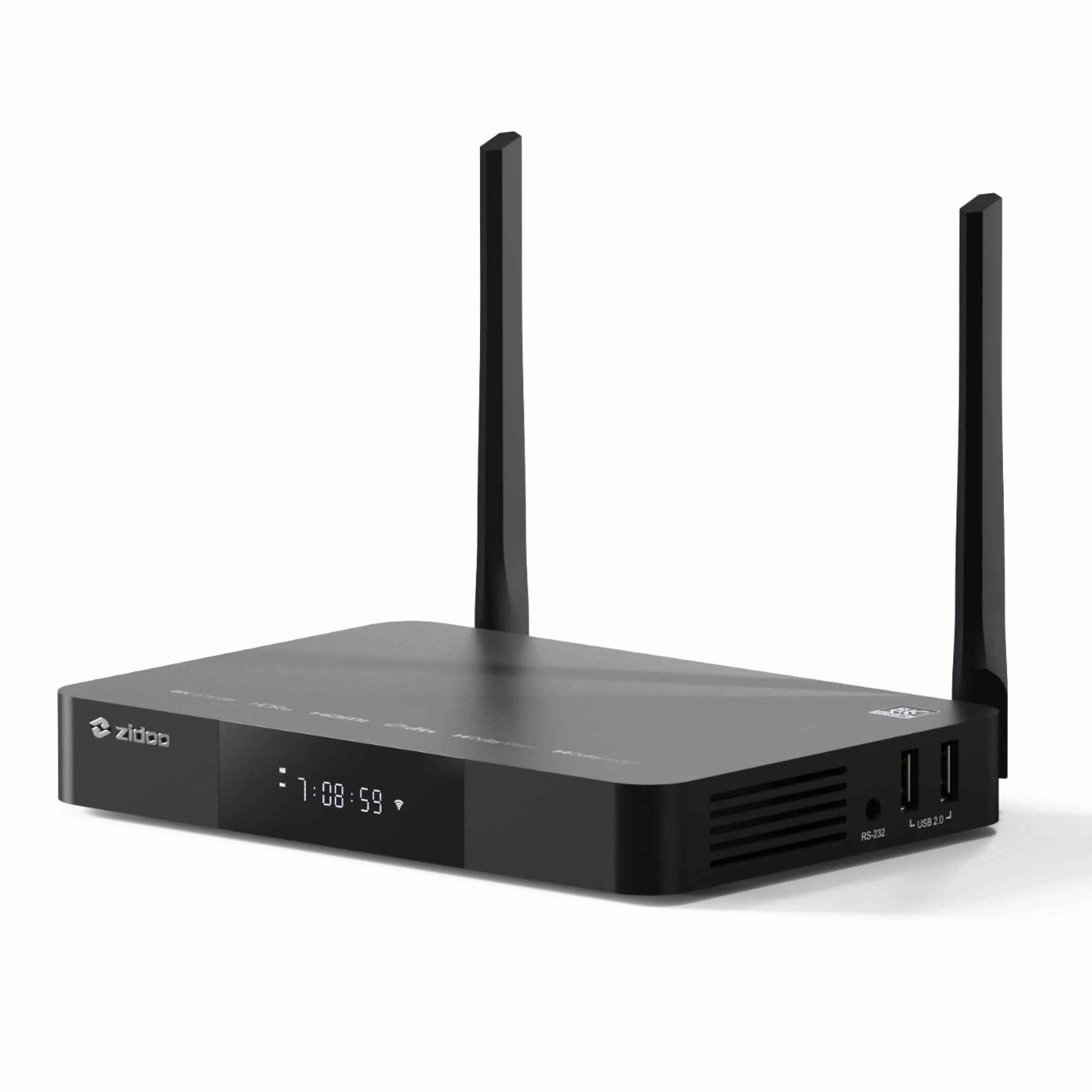 zidoo Z9X 8K - 8K HDR Lecteur multimédia, système d'exploitation Android 11, processeur Amlogic S928X-K 6G + 64G, Moteur vidéo VPU et Moteur d'image VS10, Blu-Ray 4K Ultra HD, BDMV/ISO, pour Lecture