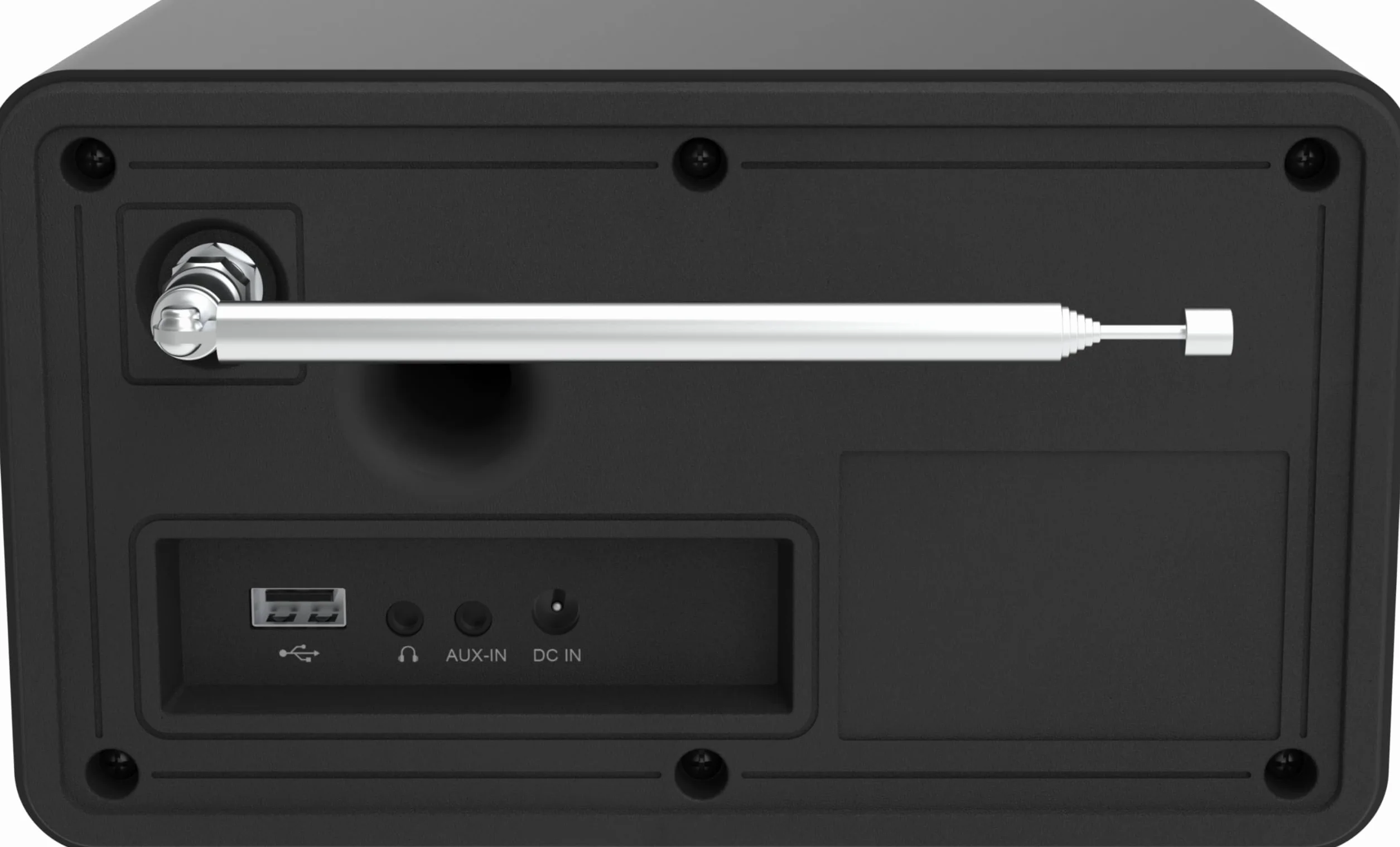 TELESTAR Top 200 – Radio Dab Plus -Internet (Mono, 10 W, Bluetooth Audio-Streaming & Fonction émetteur, Enregistrement USB, système d’Alerte d’Urgence, contrôle Via Application) – Noir