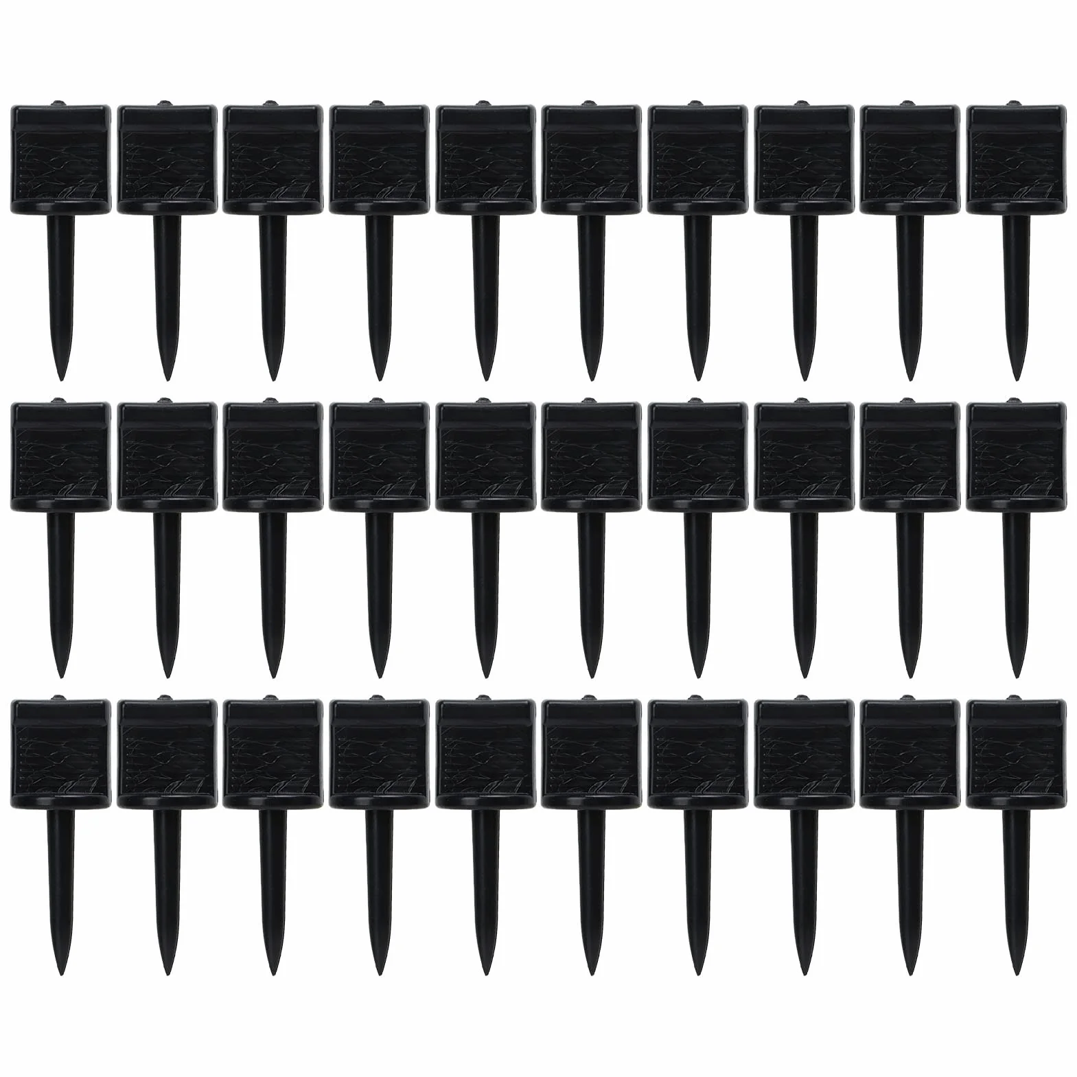 Tbest 30 Pièces Clous de Cible de Tir à l'arc épingles en Nylon Réutilisable