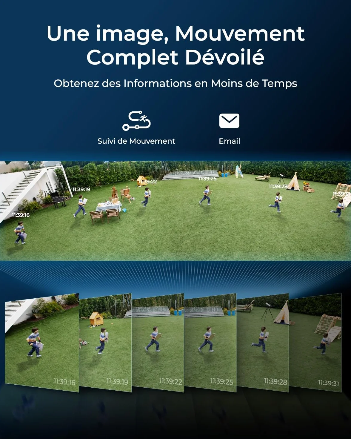 Reolink 16MP Caméra Surveillance PoE, Double Objectif Vue Panor à 180°, Suivi Mouvement, Vision Nocturne Couleur, Détection Personne/Véhicule/Animal, Audio Bidirectionnel, Etanche IP67, Duo 3 PoE