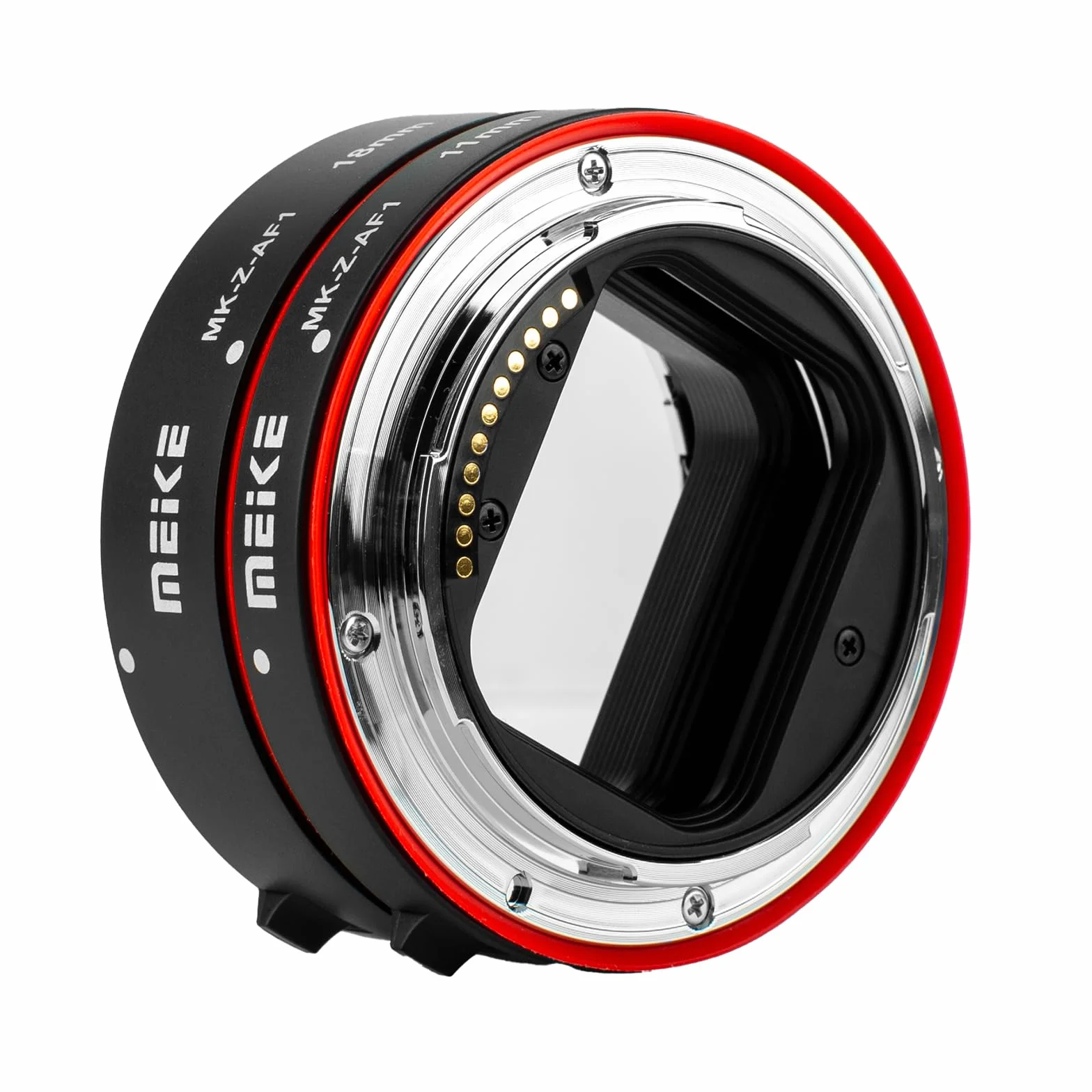 Meike MK-Z-AF1 Ensemble de Tubes d'extension Macro à Mise au Point Automatique en métal (11 mm + 18 mm) Compatible avec Nikon Z5 Z6 Z6II Z7 Z7II Z50