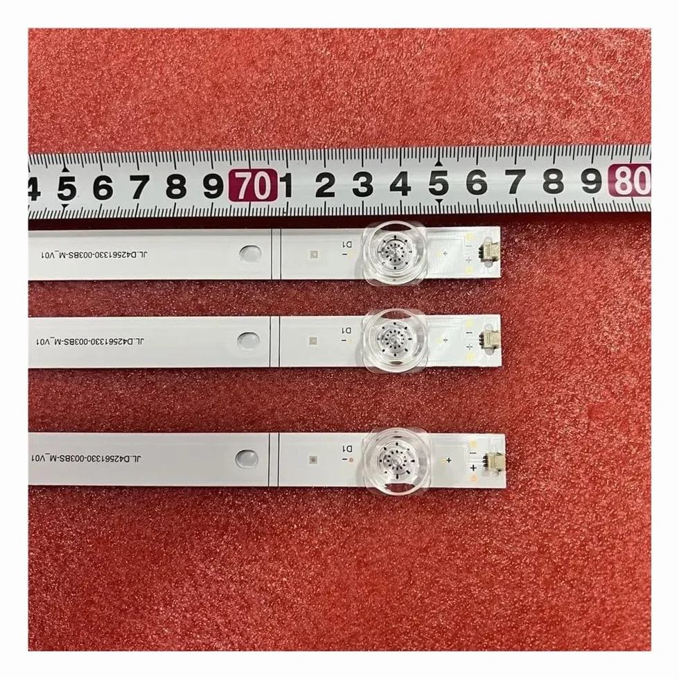 Bande LED Hisense 43A66G 43C350KE 43A6BG 43A6K 43A53FEVS 43A6GTUK 43A6B9TUK 43A63H 43A6CG 43A6GIL Barre Lumineuse Kit 3pcs