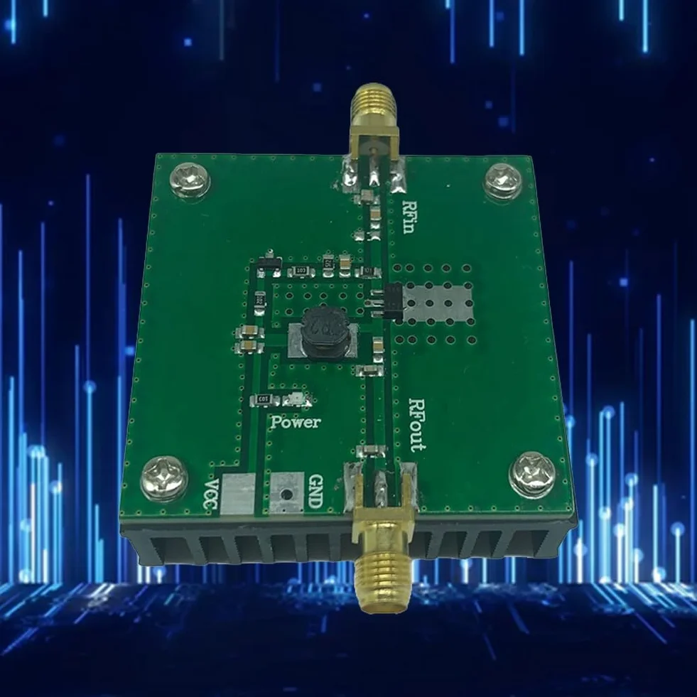 1 PCS Multifonction Pratique Haut Débit Amplificateur de Puissance Émetteur Amplificateur Module 433Mhz 5W PCB + Métal