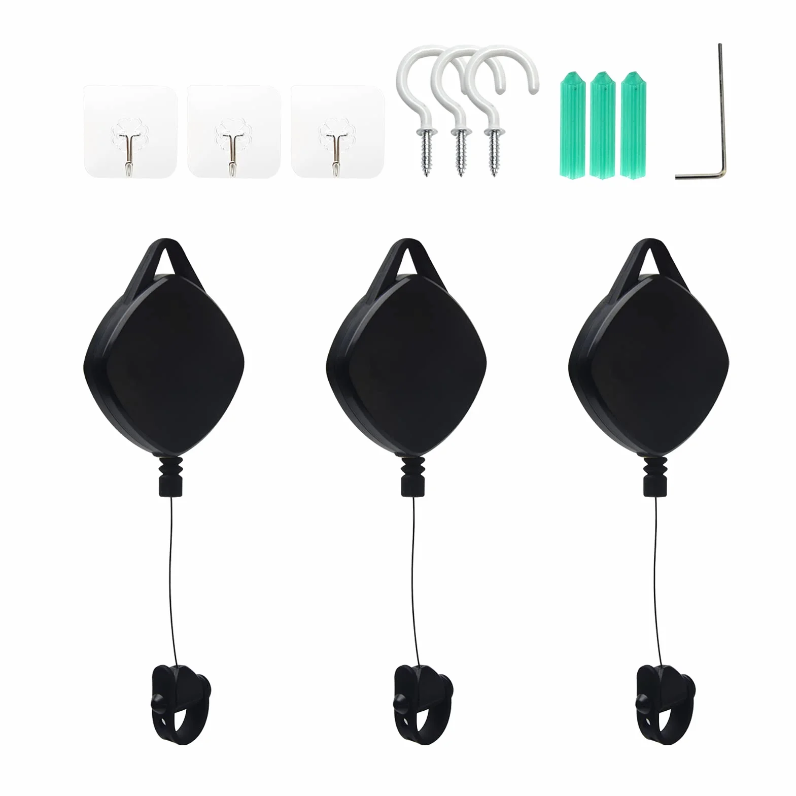 VR Poulie Système Câble Gestion Jeu Accessoire Oculus-Rift S PS VR 3 Pièces