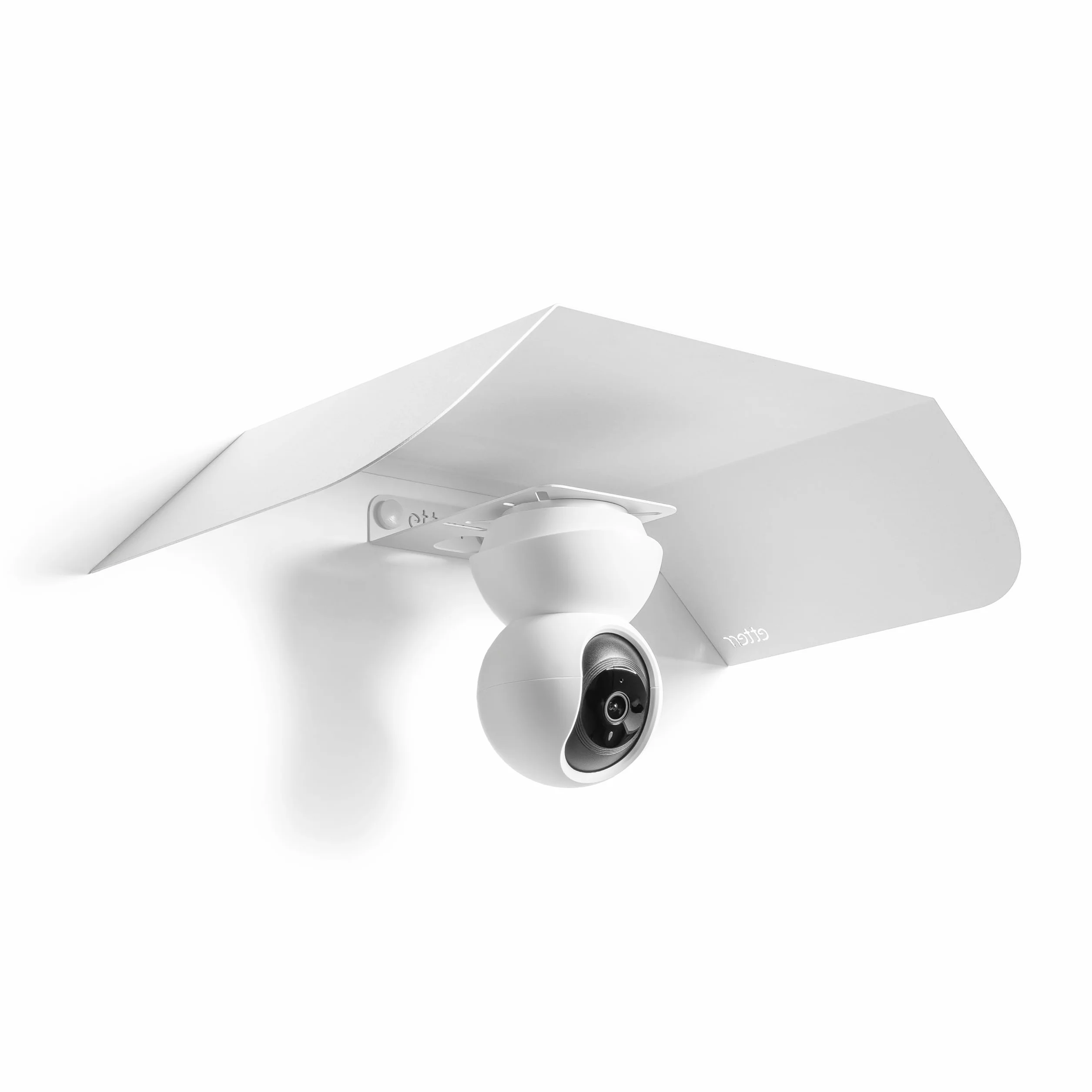 • Toit métallique pour caméra de sécurité • Visière auvent anti-pluie, pare-soleil • Toit couvert, abri et toit pour caméra IP, CCTV et visiophone • Protection pluie et rayons UV