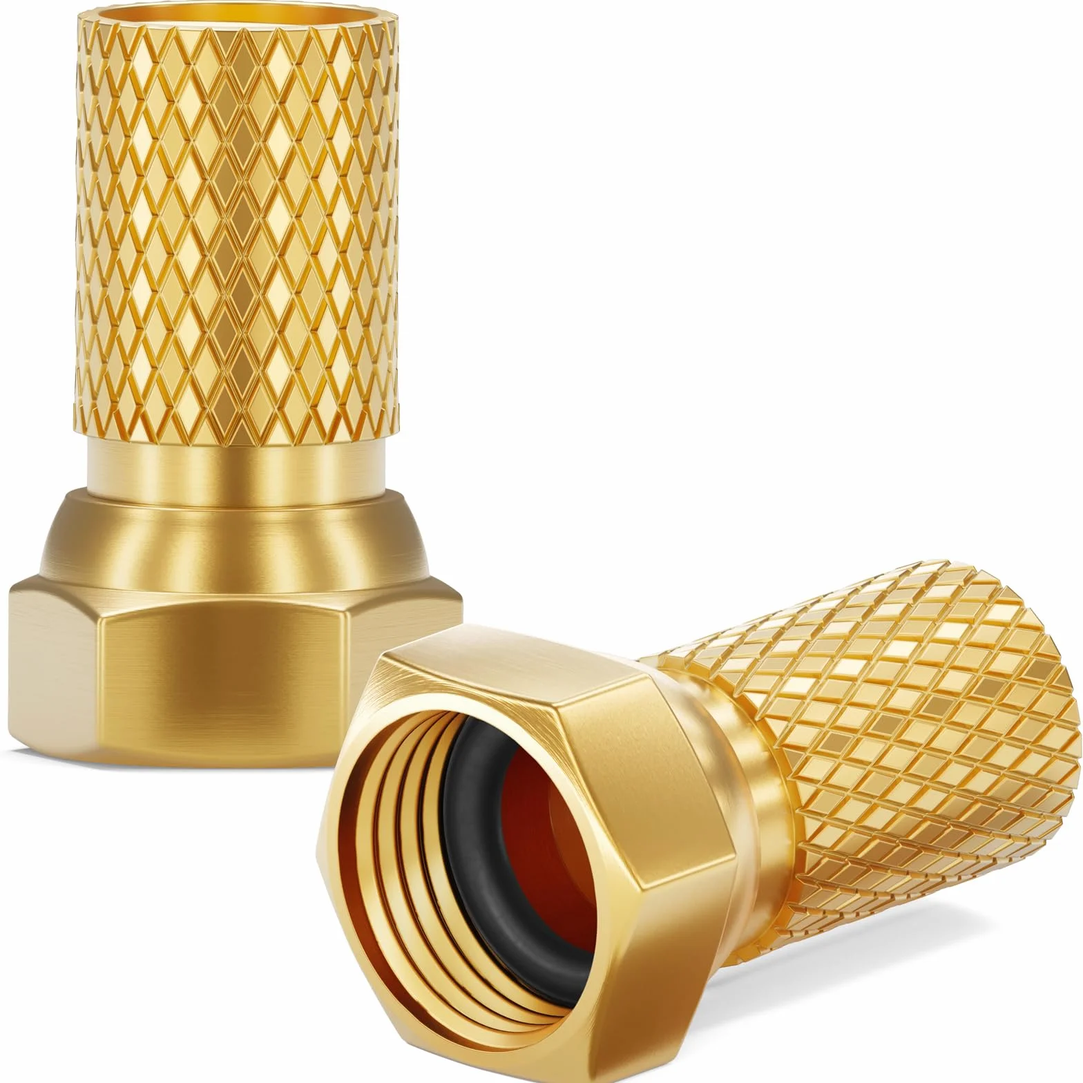 HB-DIGITAL Câble Coaxial HQ-135 50m 135dB Câble SAT 8K 4K UHD 4 Fois Blindé