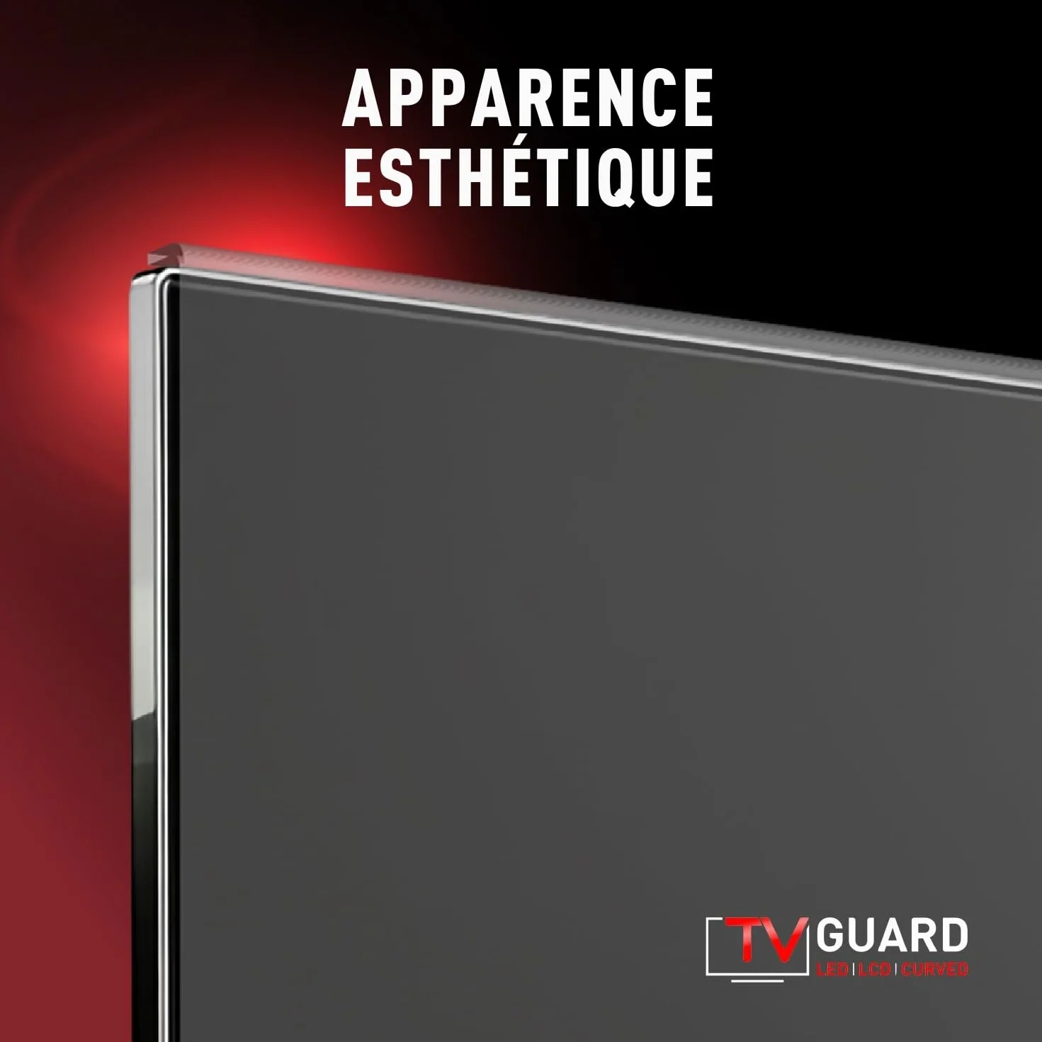 TV GUARD 65 Pouces Protection d'Écran TV Anti-Lumière Bleue Résistant aux Rayures Ultra-Clair Compatible LED LCD OLED QLED
