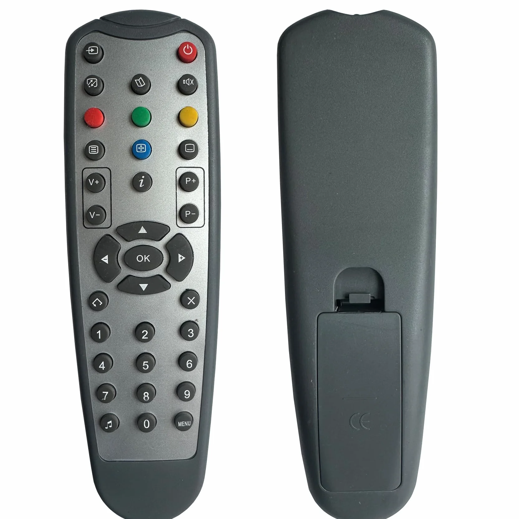 Remplacement Télécommande récepteur TNTSAT Boitier TV modèle DS81-91 86 87 Télécommande pour Récepteur TNT Multicolore - Aucun réglage requis