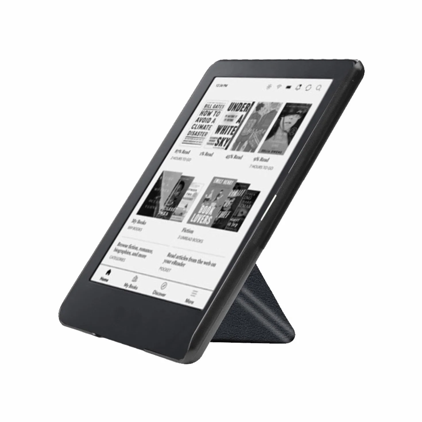 Antichoc Housse pour KOBO Clara Colour Coque - Étui KOBO Clara BW 6" Liseuse eBook Housse avec Support Pliant Housse Protection Coque (Vert)