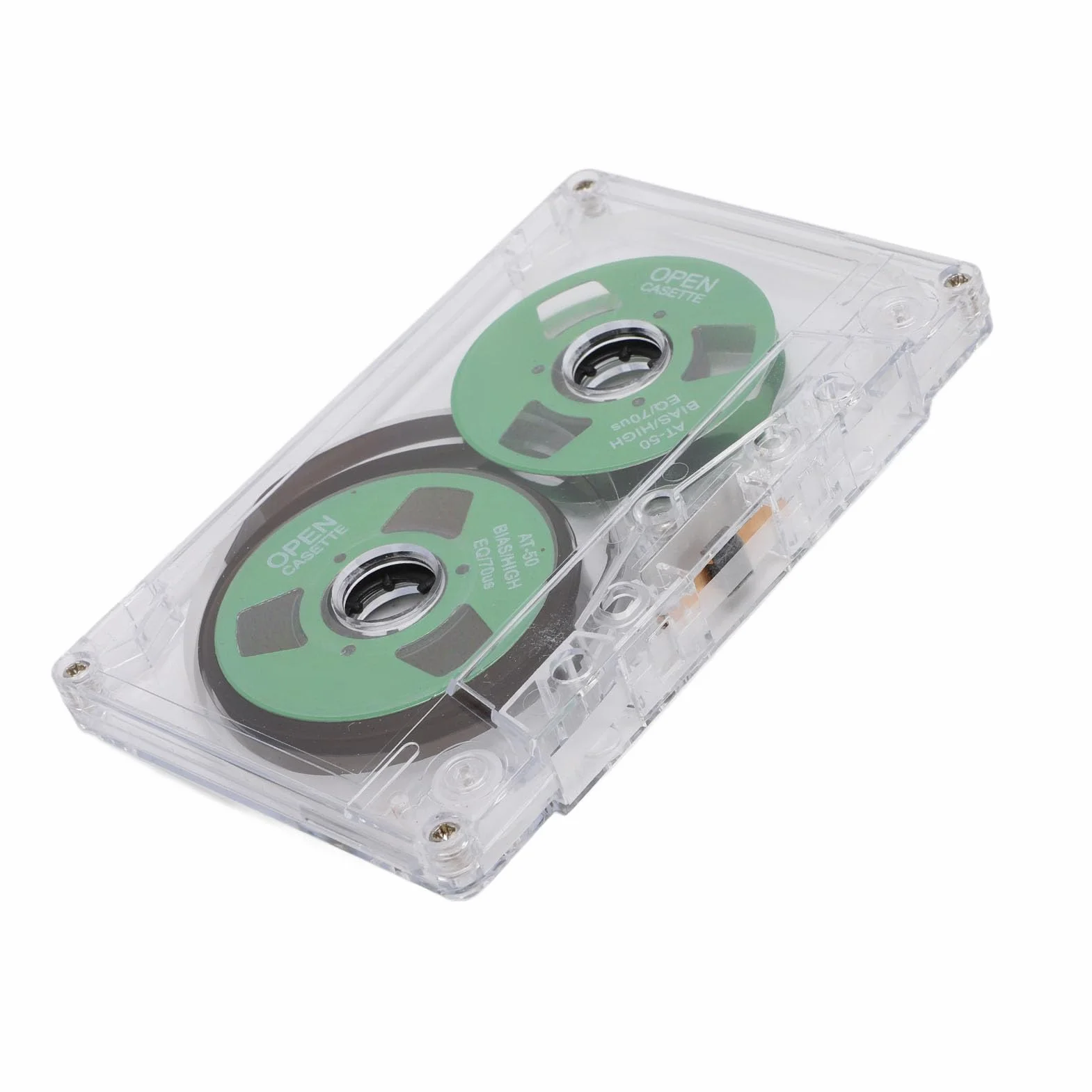 Cassette Vierge Bobine à Bobine, Cassette Audio Double Face Métal 50 Min