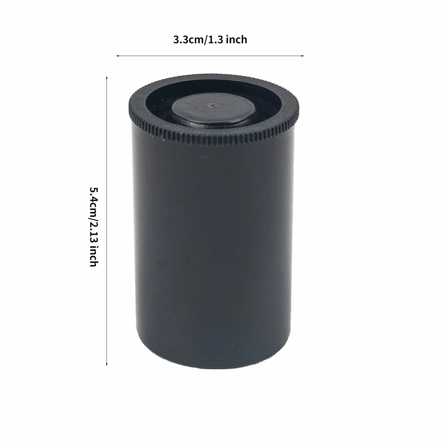 Boîte en plastique de 30 boîtes de film noires avec couvercle, imperméable et non respirant, pour activités scientifiques