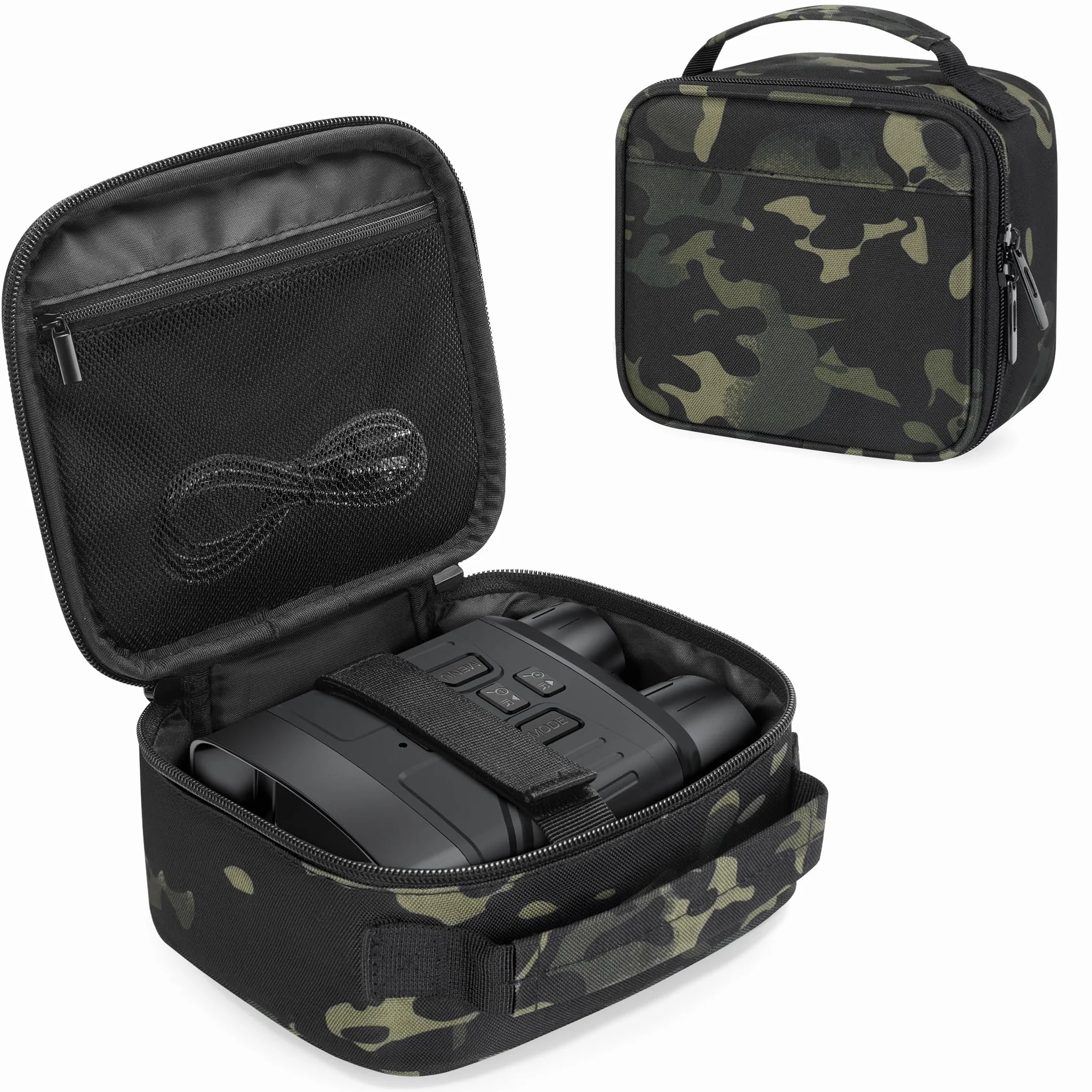 CURMIO Sacoche pour Vision Nocturne, Sac de Rangement pour Jumelles et Accessoires