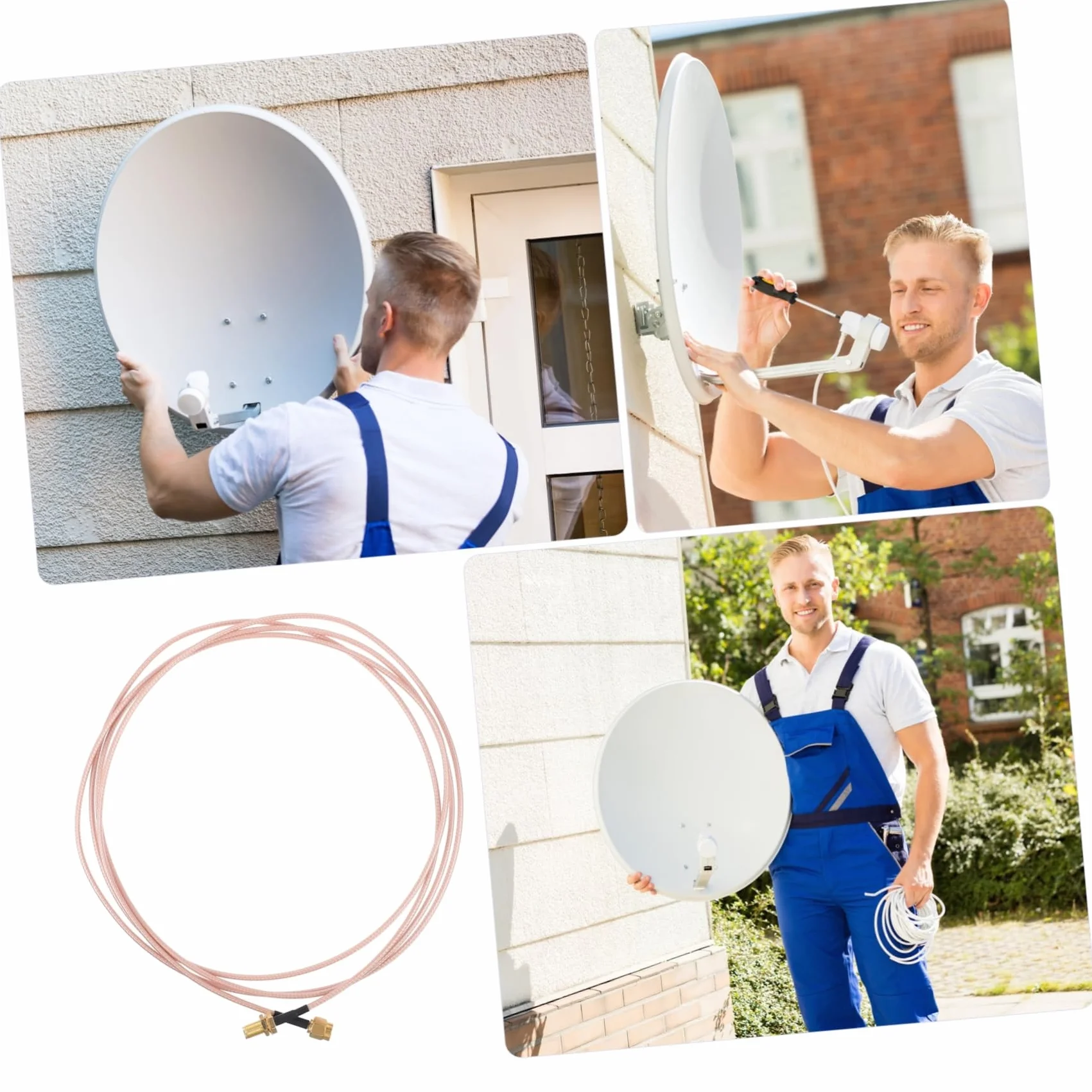 Câble d'Extension SMA vers Femelle Rg316 2M Amplificateur d'Antenne Adaptateur Antenne Rallonge Antenne Haute Performance Perte de Signal Connectivité Fiable