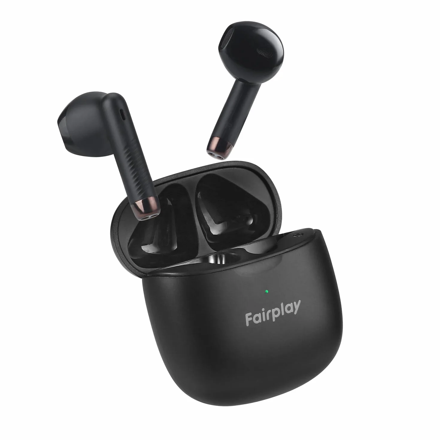 Fairplay écouteurs sans Fil Bluetooth TWS Alaska 24h d'autonomie (Noir)