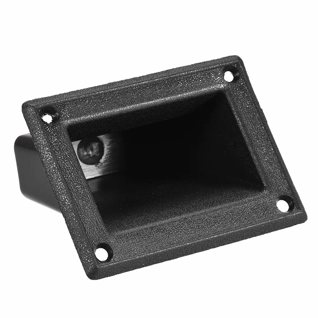 sourcing map Lot de 2 poignées de haut-parleur encastrées en plastique pour enceinte PA/DJ