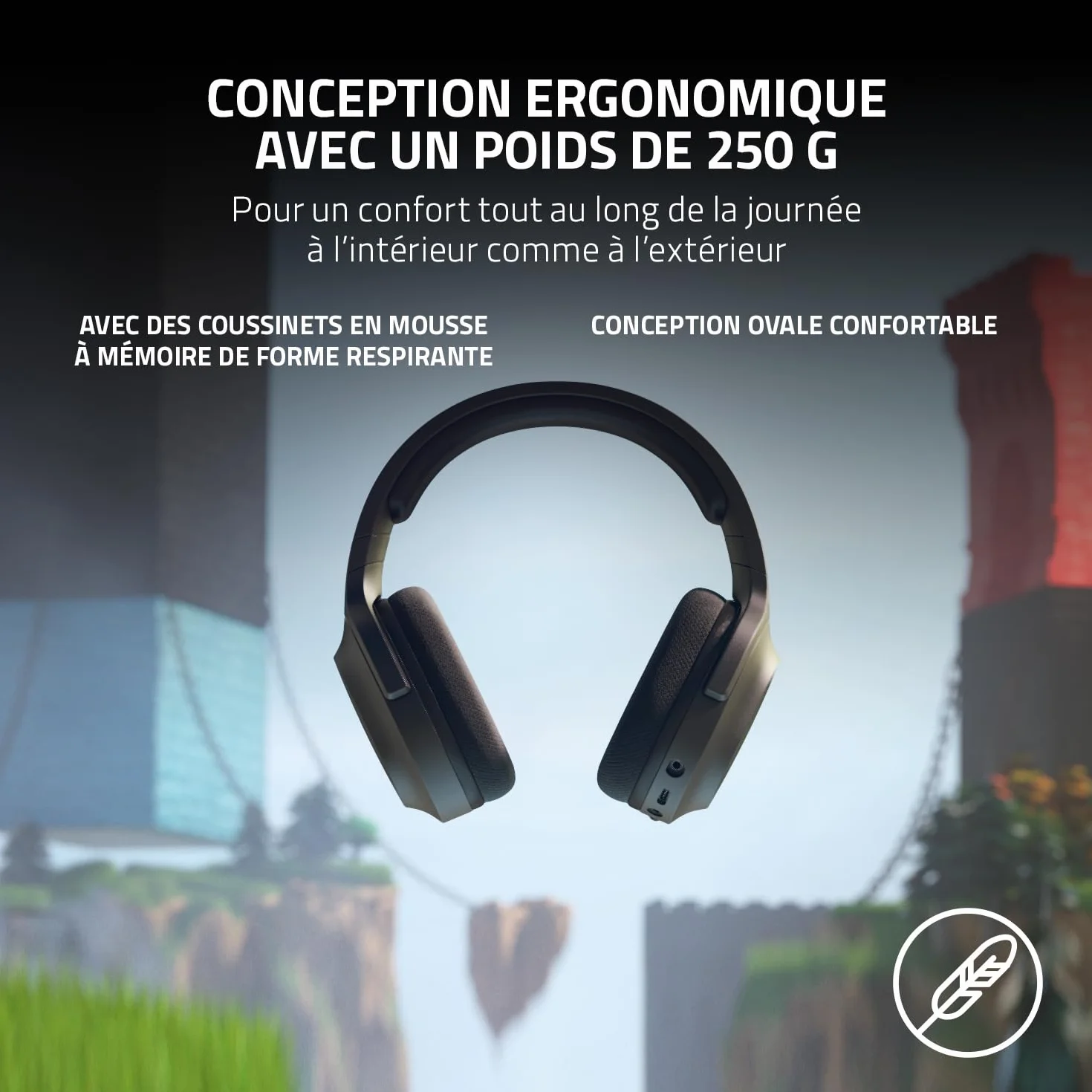 Razer Barracuda X - Casque Gaming sans Fil Multiplateforme (SmartSwitch Dual sans Fil, Design Ergonomique, TriForce 40mm, Microphone Cardioïde, Contrôles sur Casque, Batterie de 50h, USB-C) Noir
